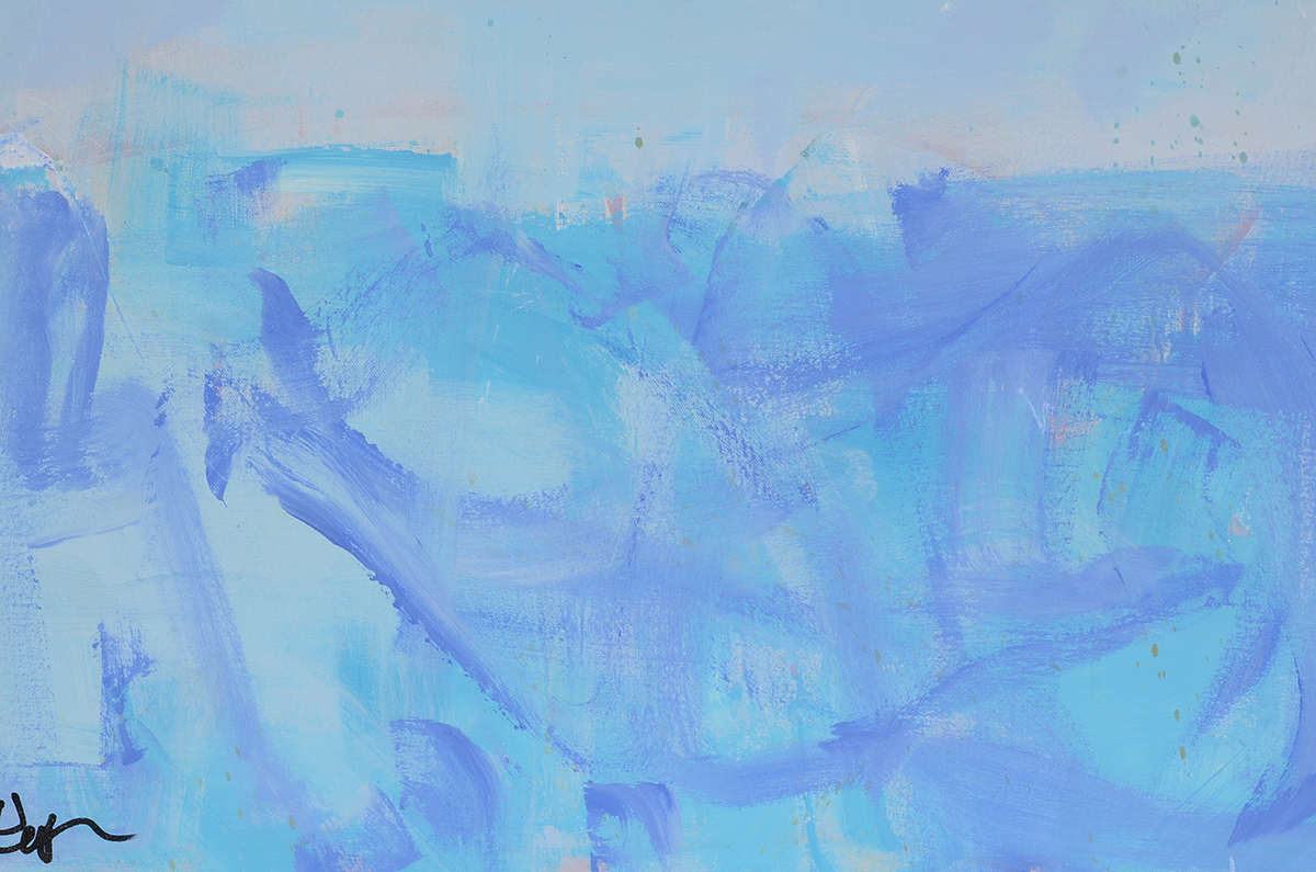 Robbie Kemper Original Abstract Acrylic Painting on Canvas