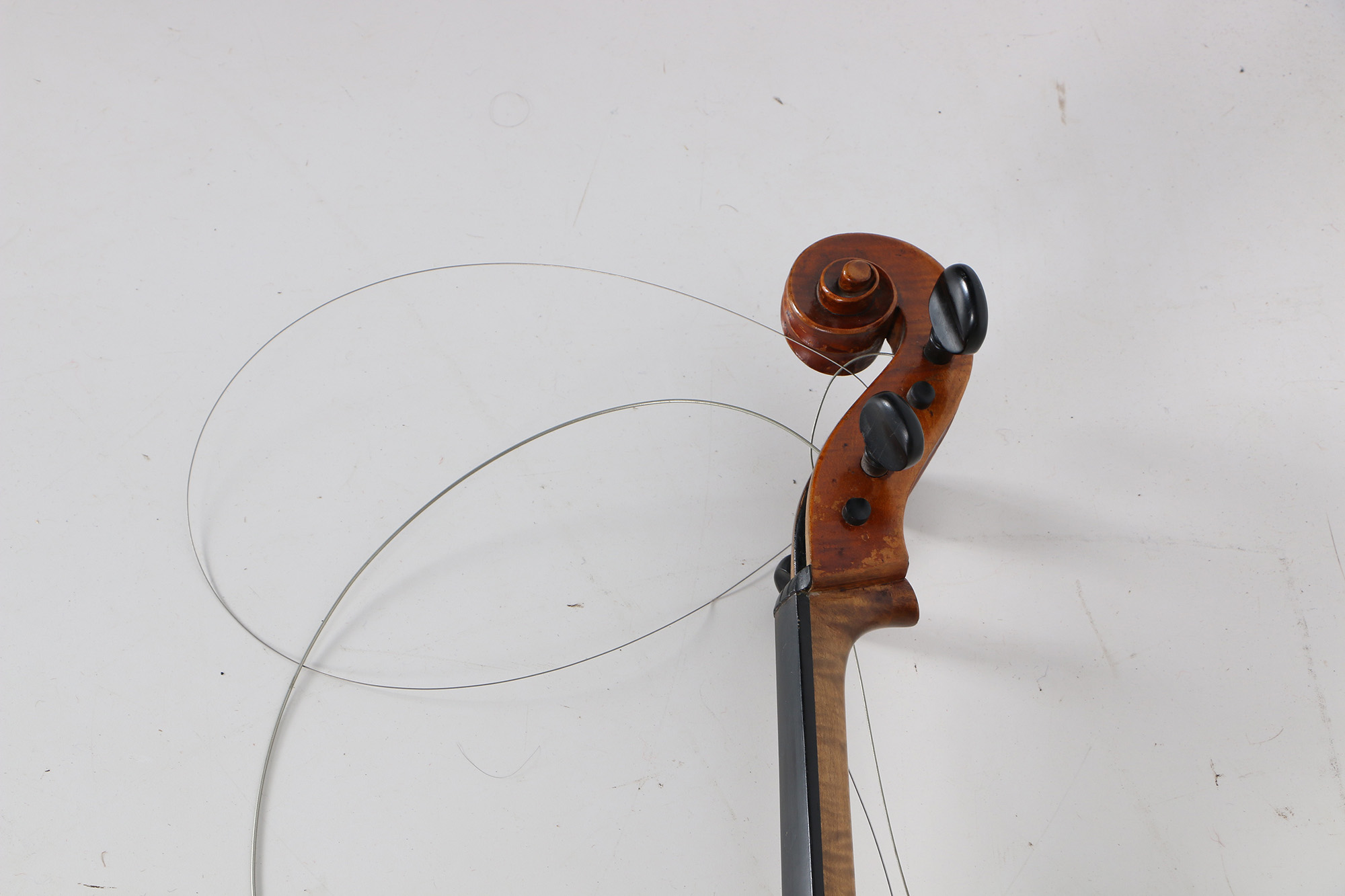 Cello With Bow and Case