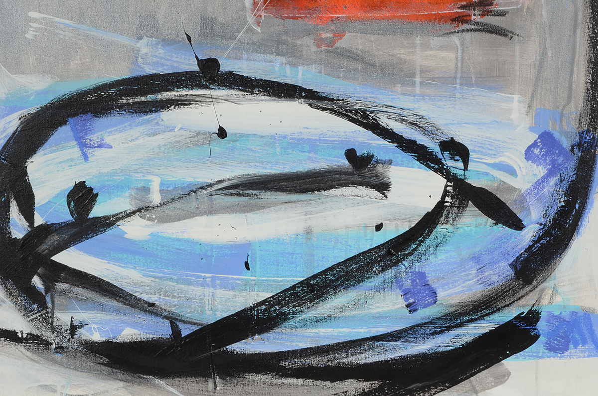 Robbie Kemper Original Abstract Acrylic Painting on Canvas