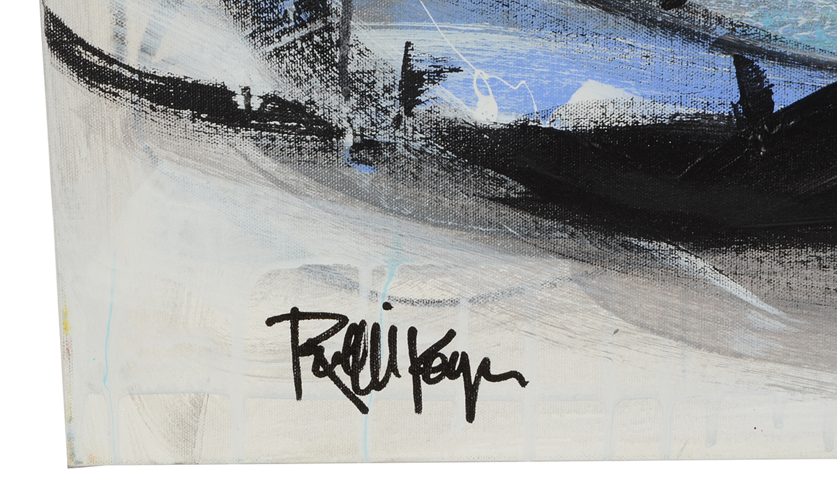 Robbie Kemper Original Abstract Acrylic Painting on Canvas