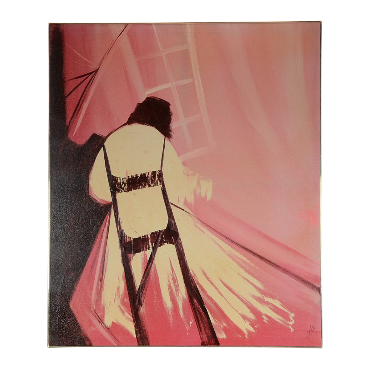 Etta Benjamin Cien Original Oil on Canvas