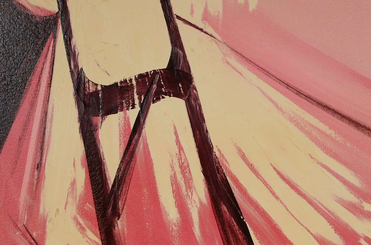 Etta Benjamin Cien Original Oil on Canvas