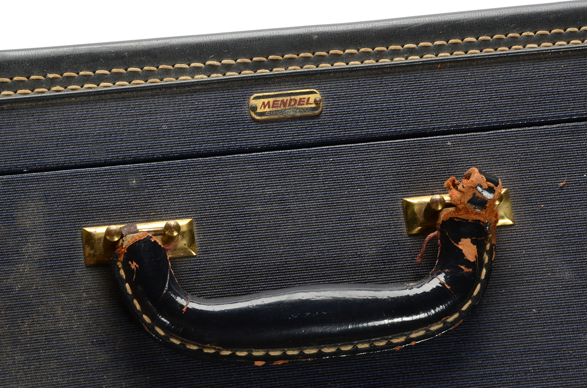 Sweet Tea Original Acrylic Folk Painting on a Vintage Suitcase