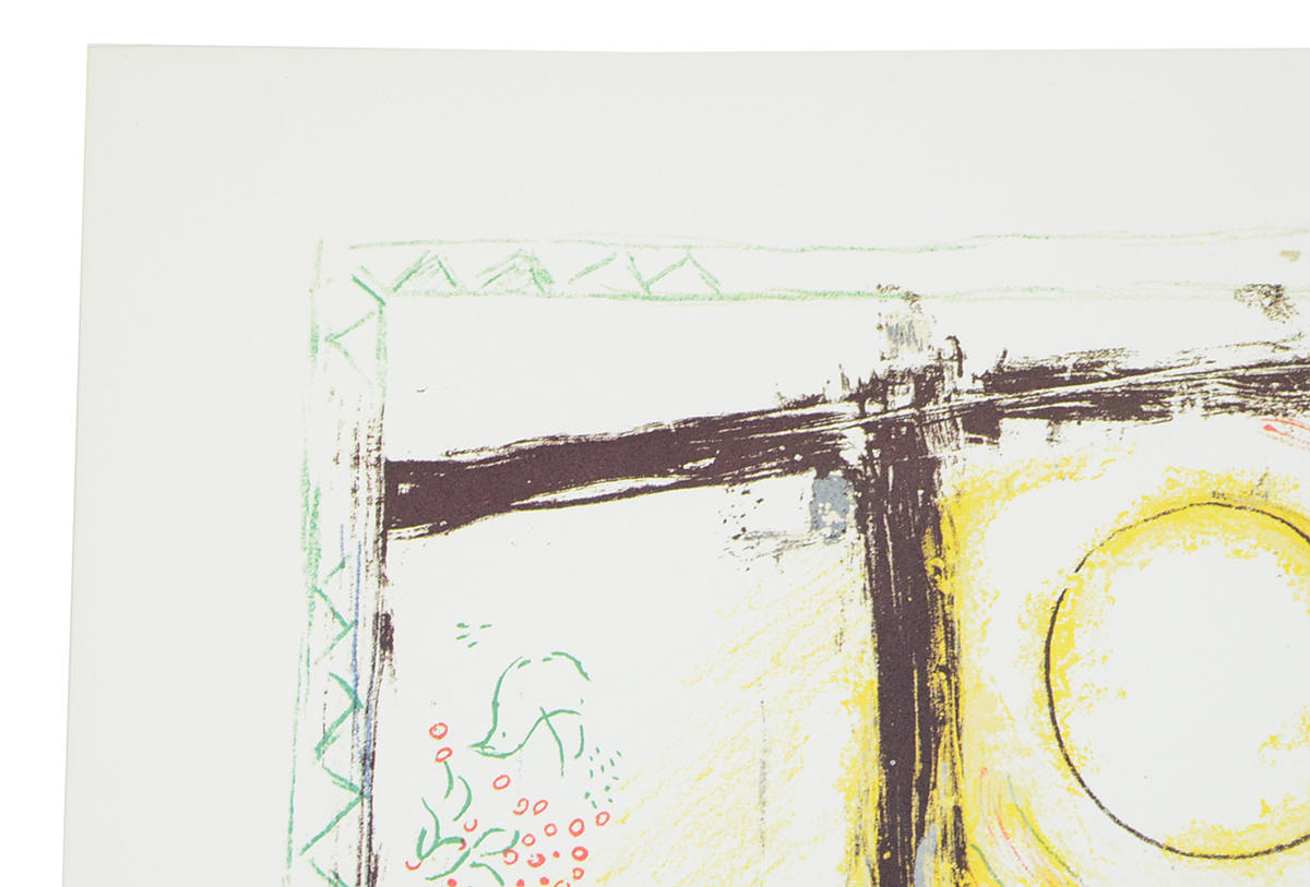 1974 Offset Lithograph Exhibition Poster for Marc Chagall at Pace Gallery