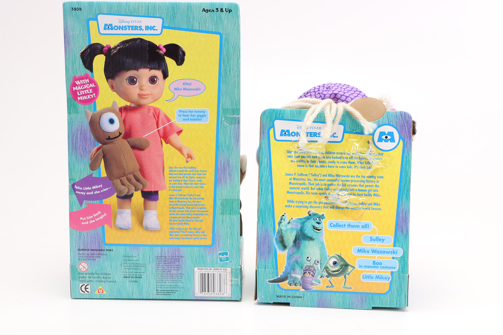"Monsters Inc." Boo Character Dolls