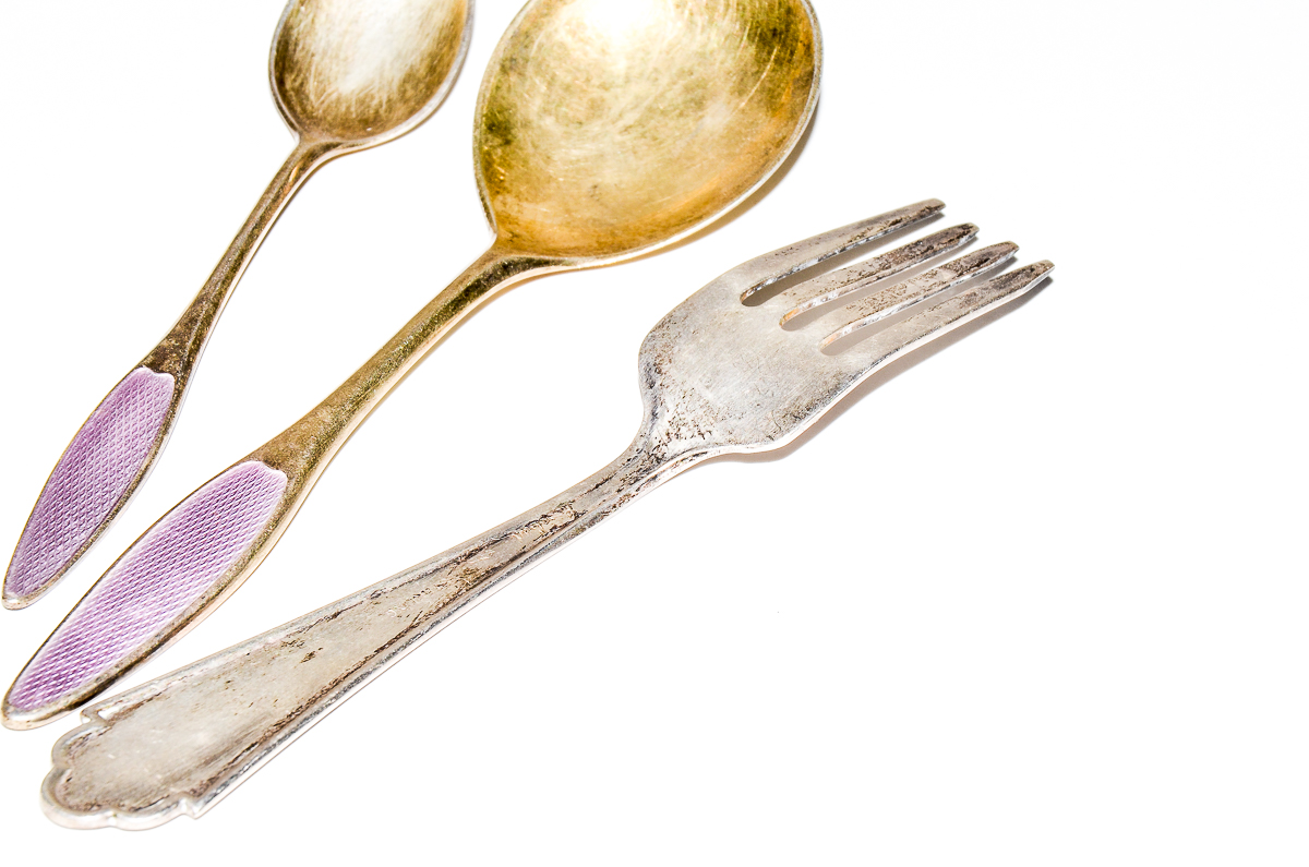 Frigast Denmark Sterling Silver Baby Flatware