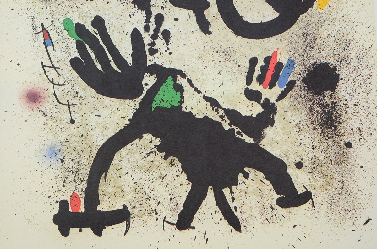 1979 Offset Lithograph Exhibition Poster for Joan Miró at Pace Gallery
