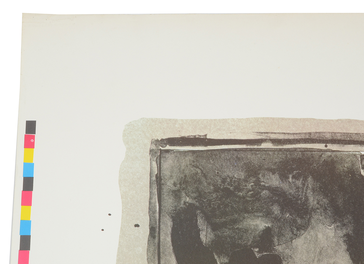 1970 Offset Lithograph Exhibition Poster for Jasper Johns "Prints 1960-1970"