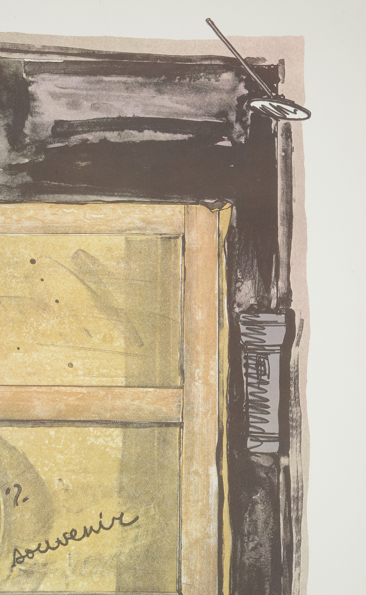 1970 Offset Lithograph Exhibition Poster for Jasper Johns "Prints 1960-1970"