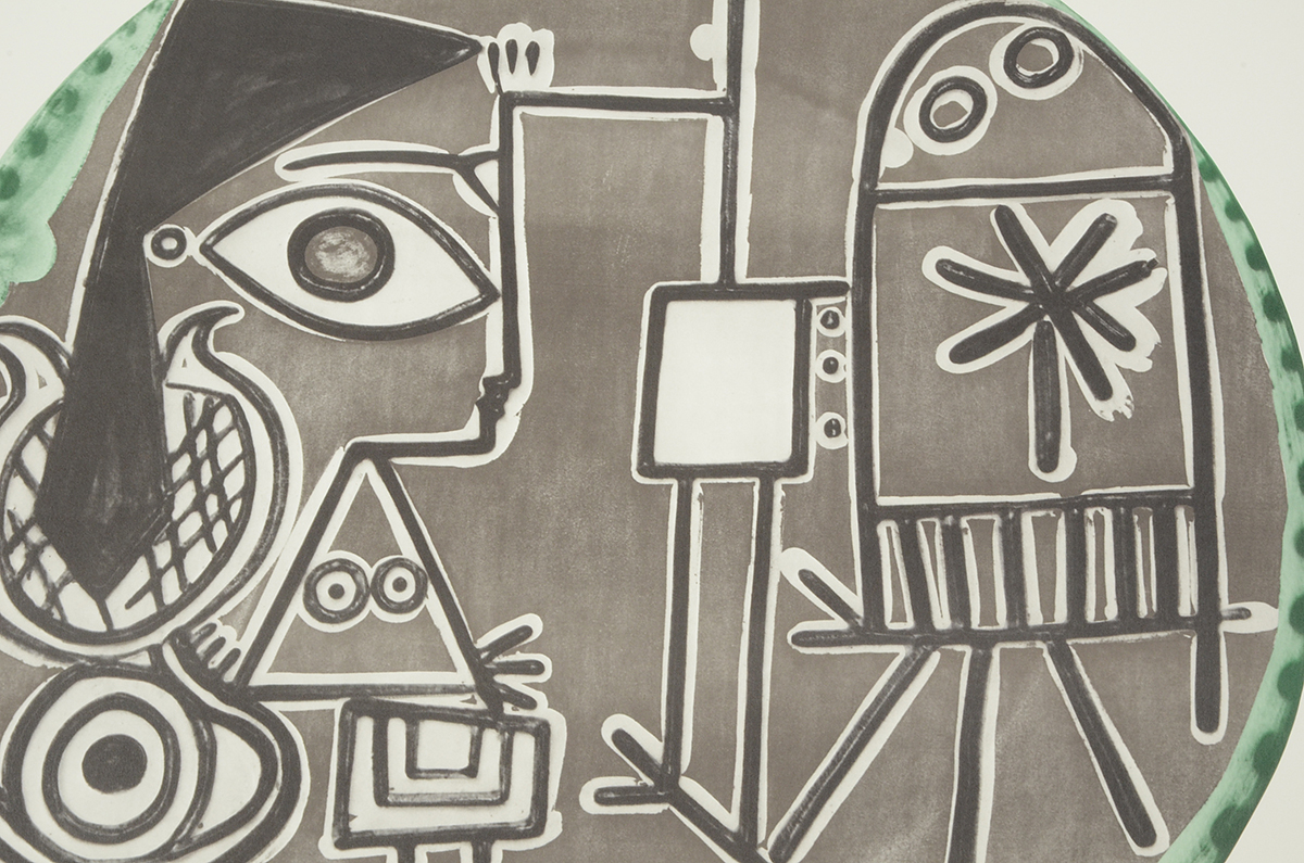 1978 Offset Lithograph Exhibition Poster for Pablo Picasso at Pace Gallery