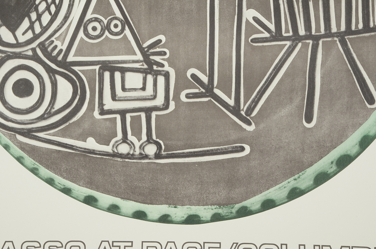 1978 Offset Lithograph Exhibition Poster for Pablo Picasso at Pace Gallery