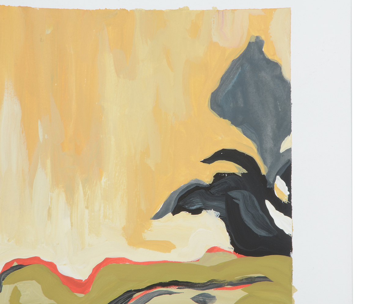 Lyric Morris-Latchaw Original Signed Gouache Painting