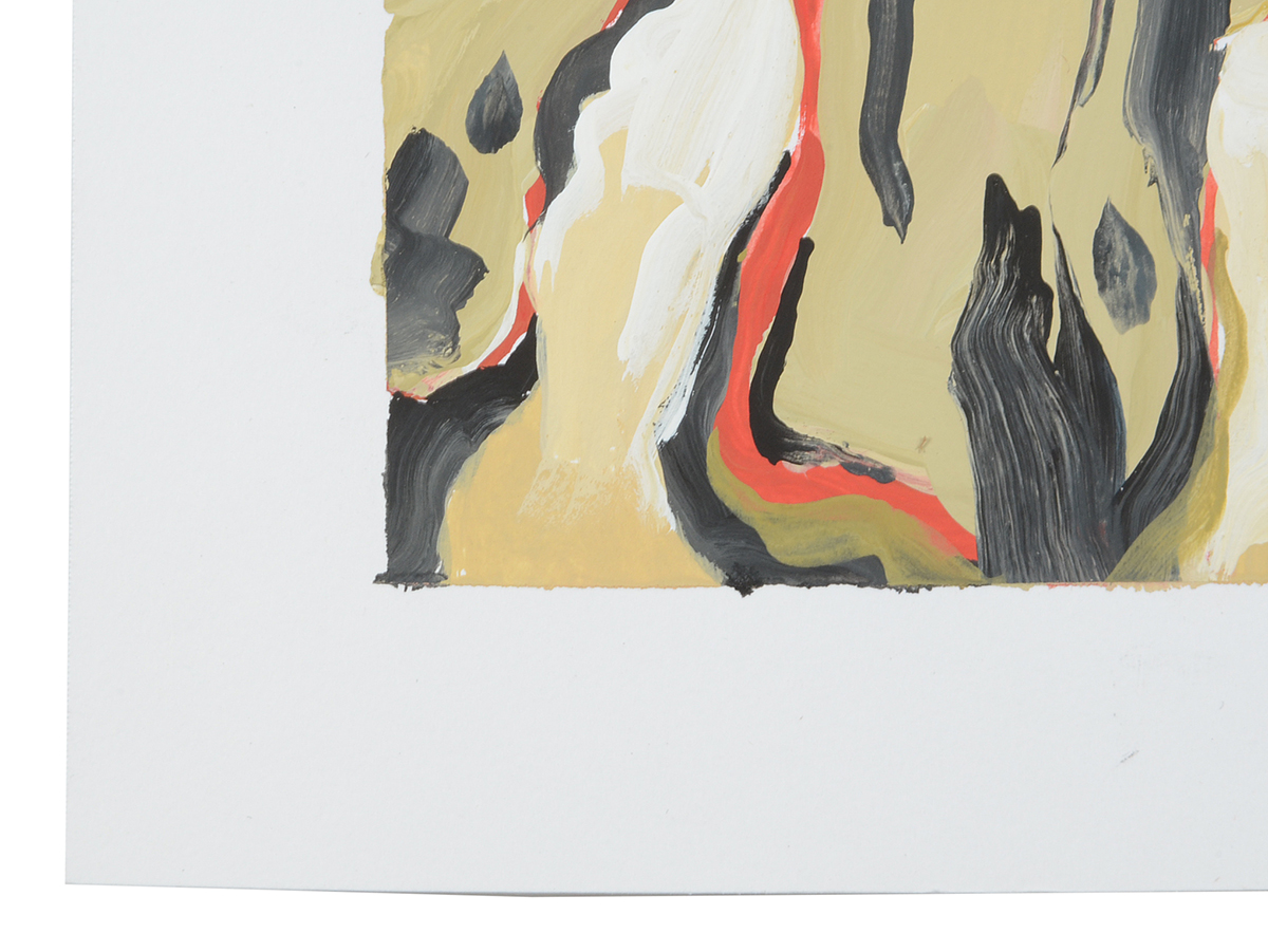 Lyric Morris-Latchaw Original Signed Gouache Painting