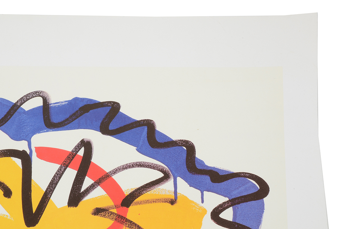 1987 Offset Lithograph Poster after Keith Haring