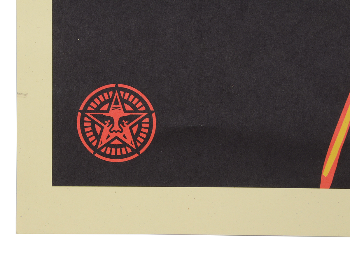 Shepard Fairey Signed 2017 Lithograph "Natural Springs"