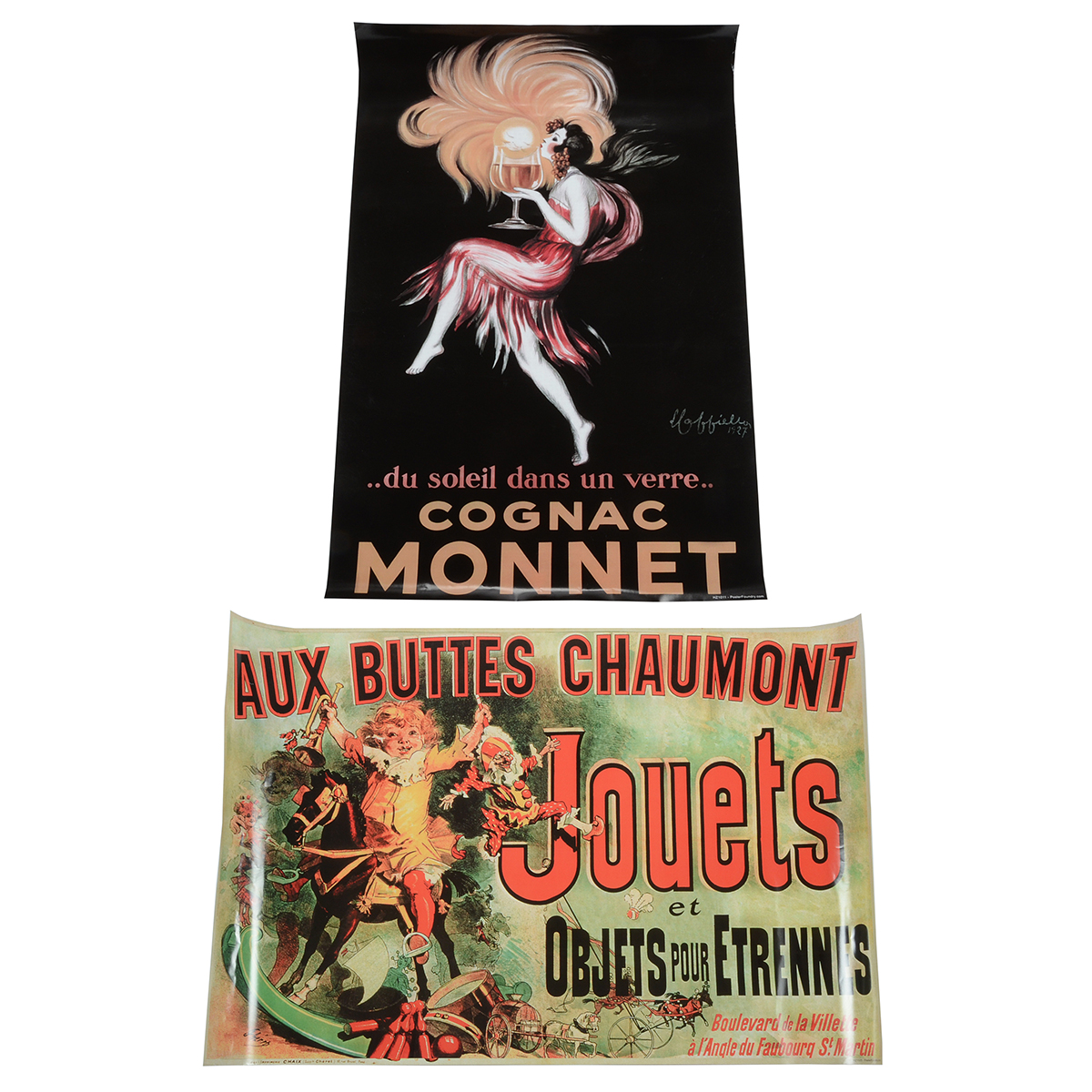 French Reproduction Offset Lithograph Posters