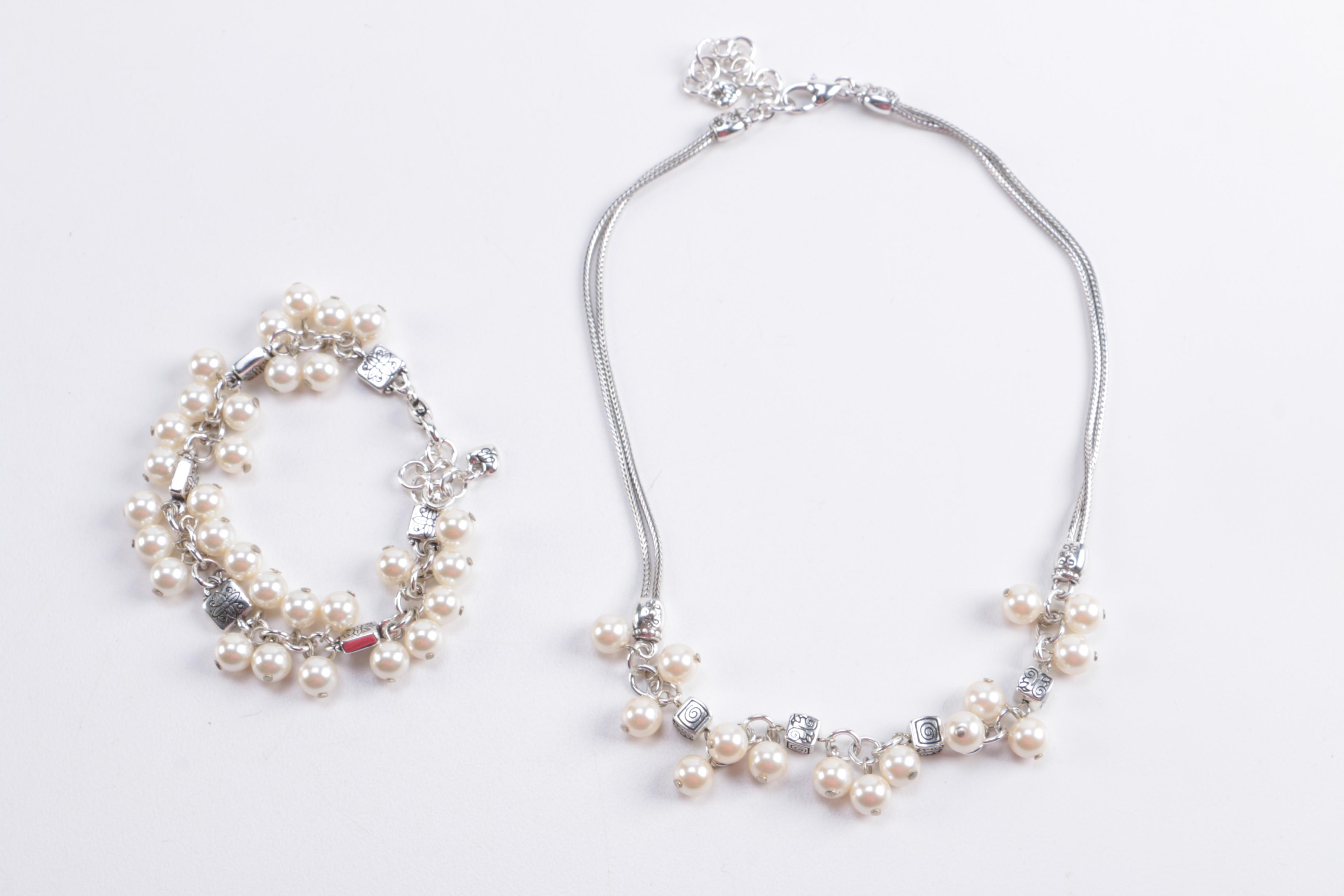 Silver Tone Brighton Jewelry