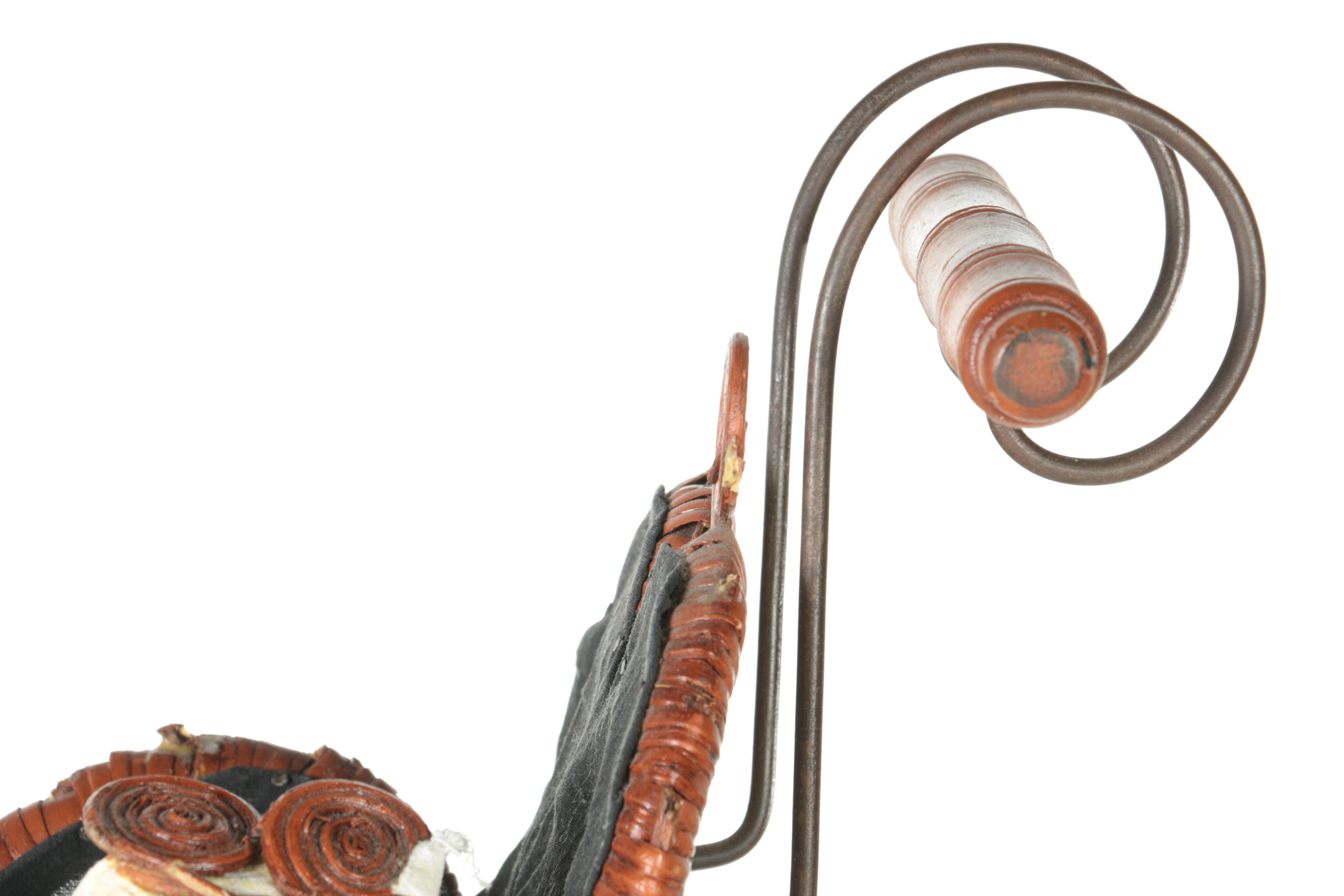 Wicker Baby Carriage