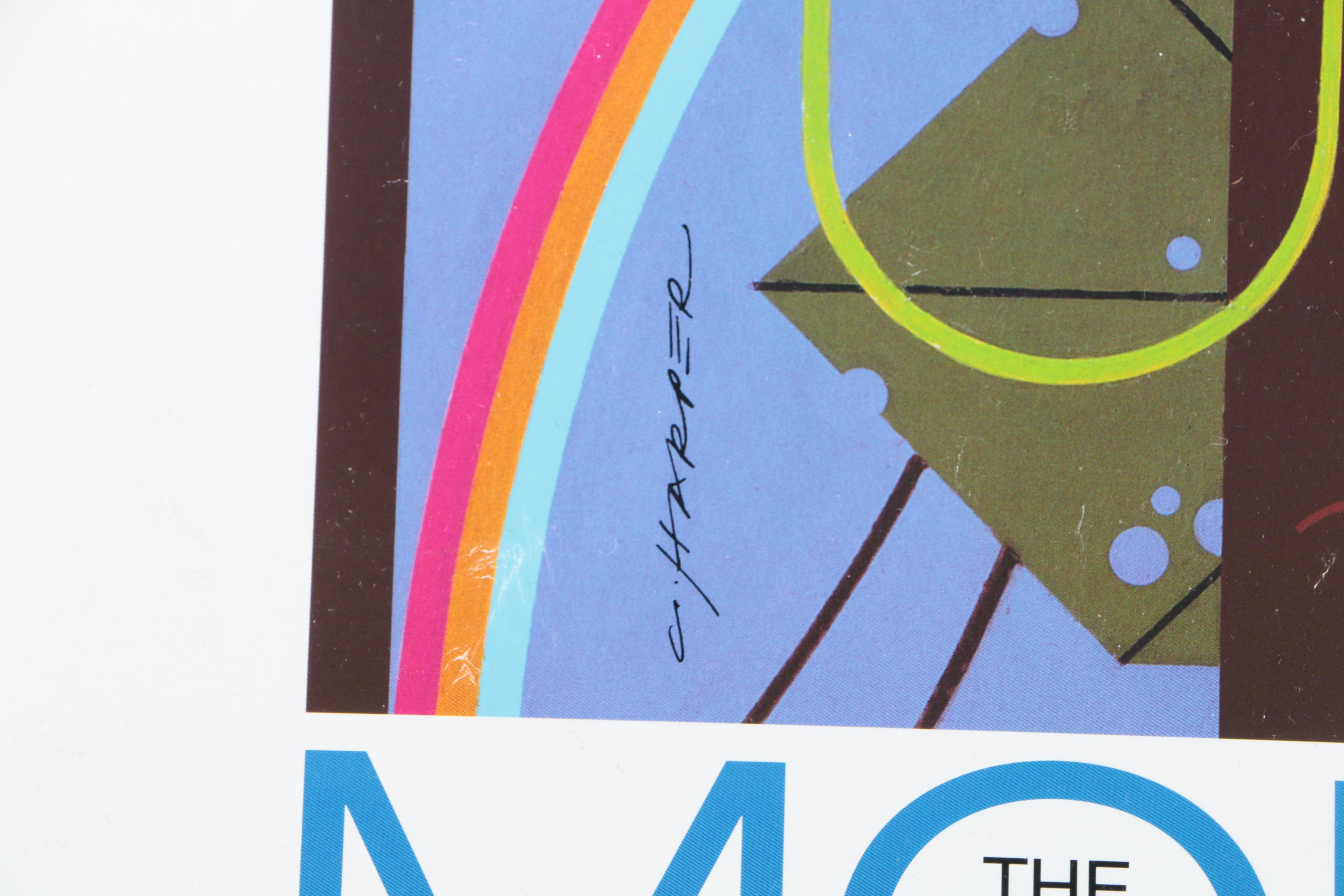 Charley Harper Offset Lithograph Poster on Paper "Monteverde: The Cloud Forest"