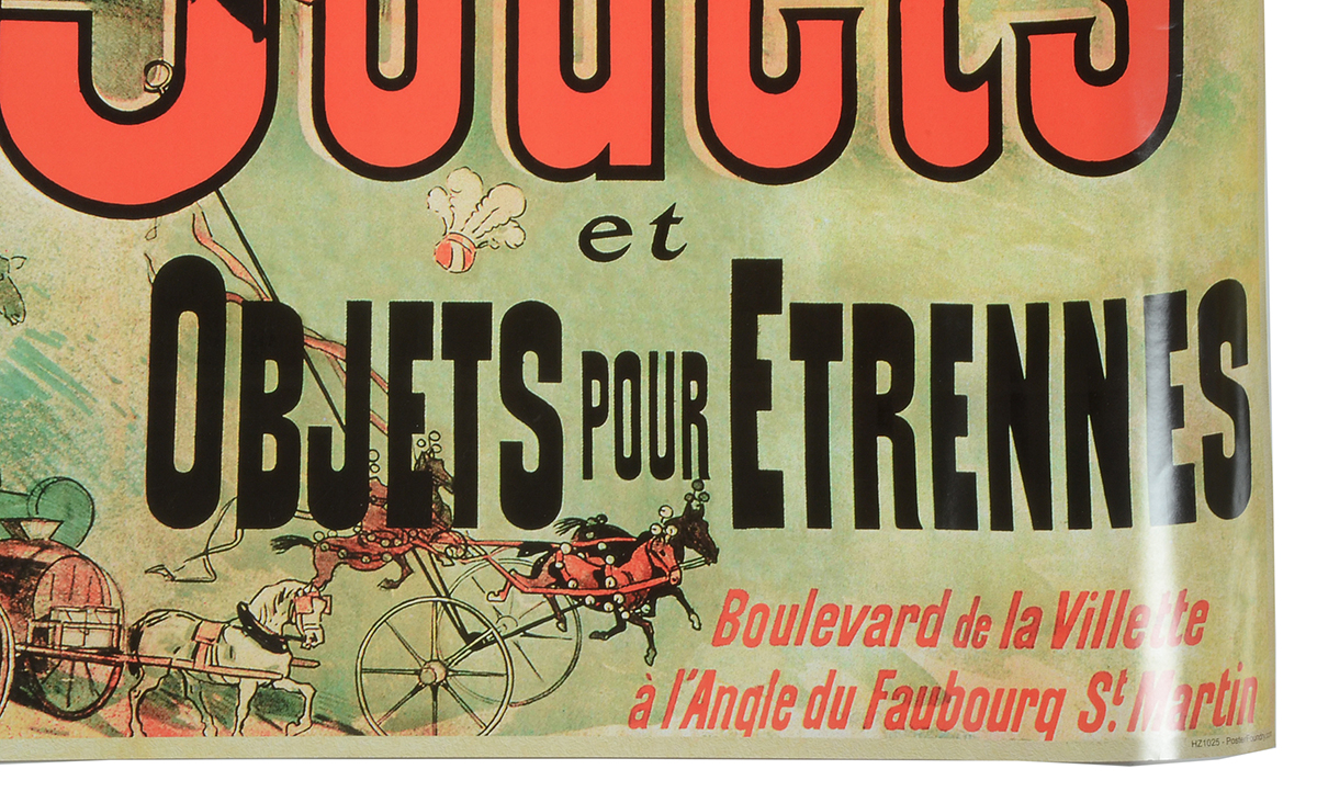 French Reproduction Offset Lithograph Posters