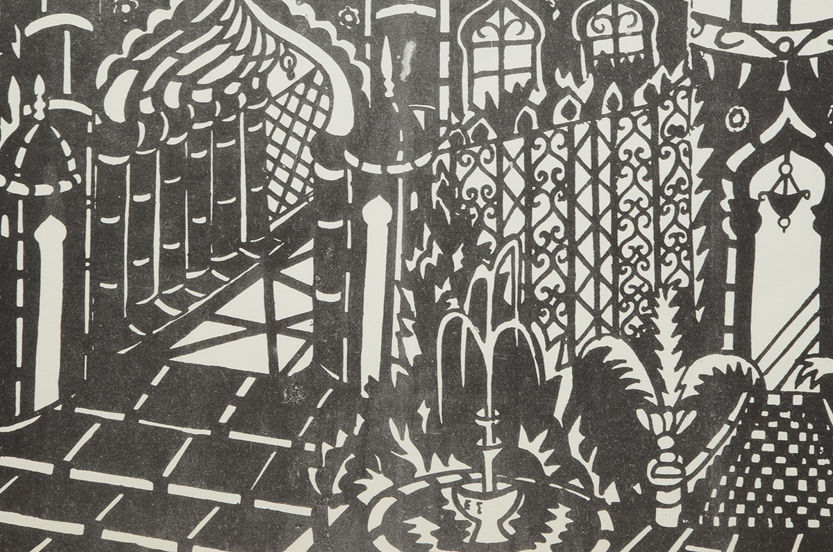 Russian Linocut