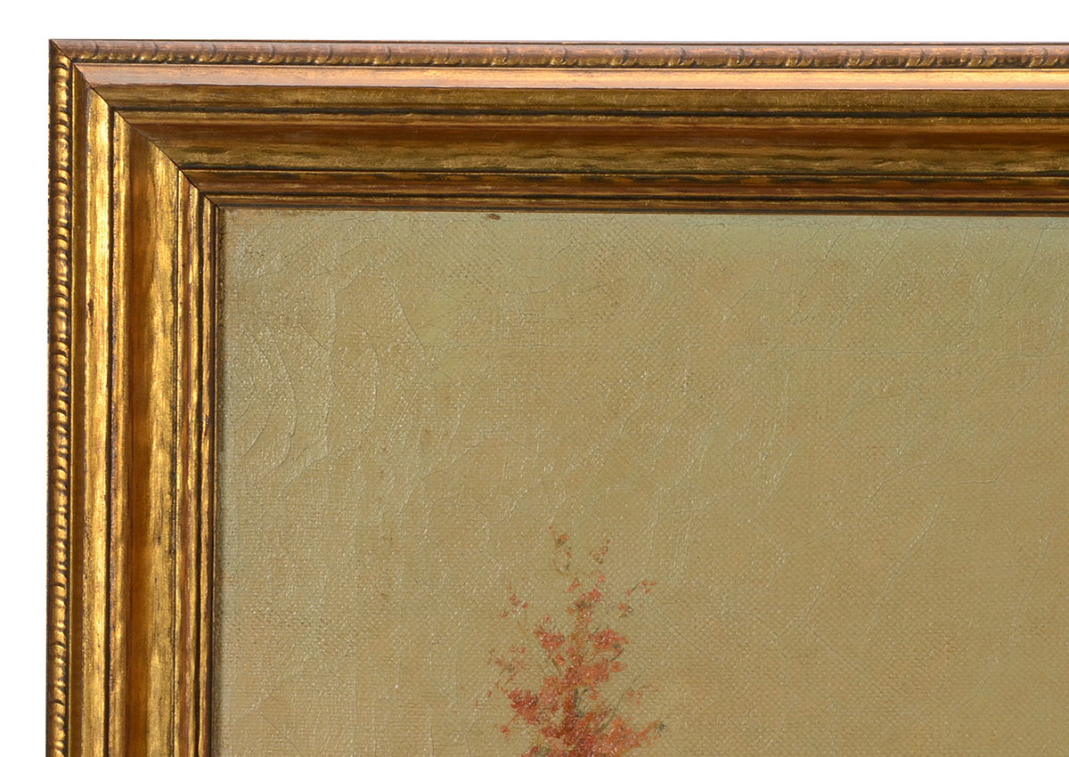 F. J. Girardin Original Oil on Canvas "Hills of Metamora Indiana"