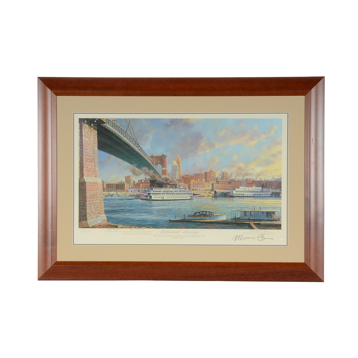 Michael Blaser Signed Limited Edition Offset Lithograph