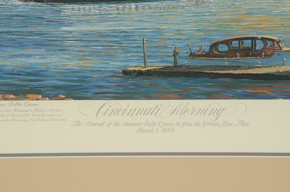 Michael Blaser Signed Limited Edition Offset Lithograph