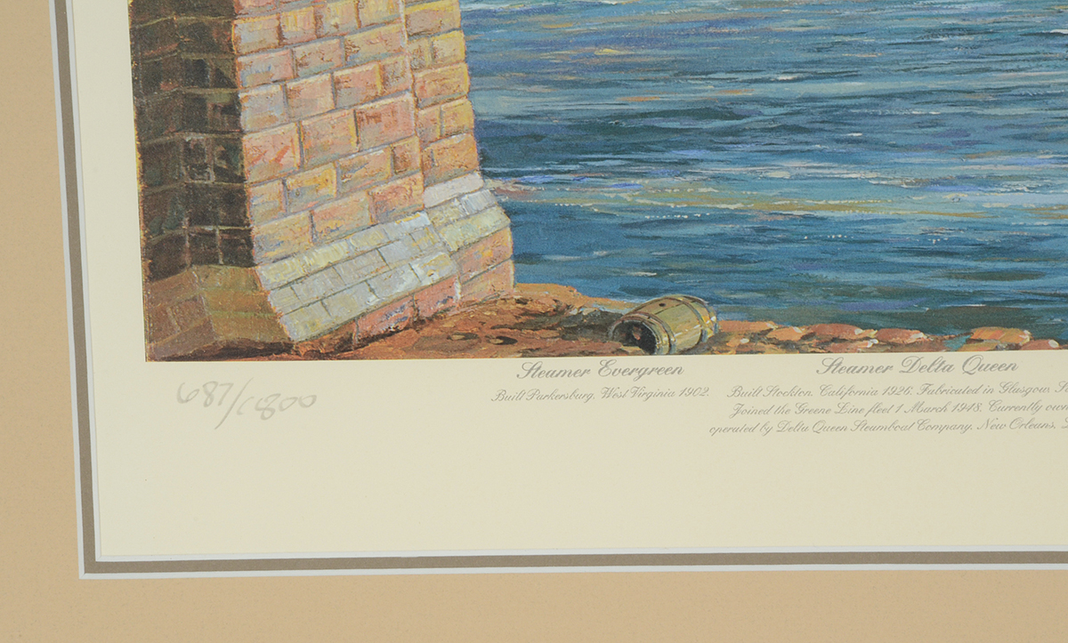 Michael Blaser Signed Limited Edition Offset Lithograph