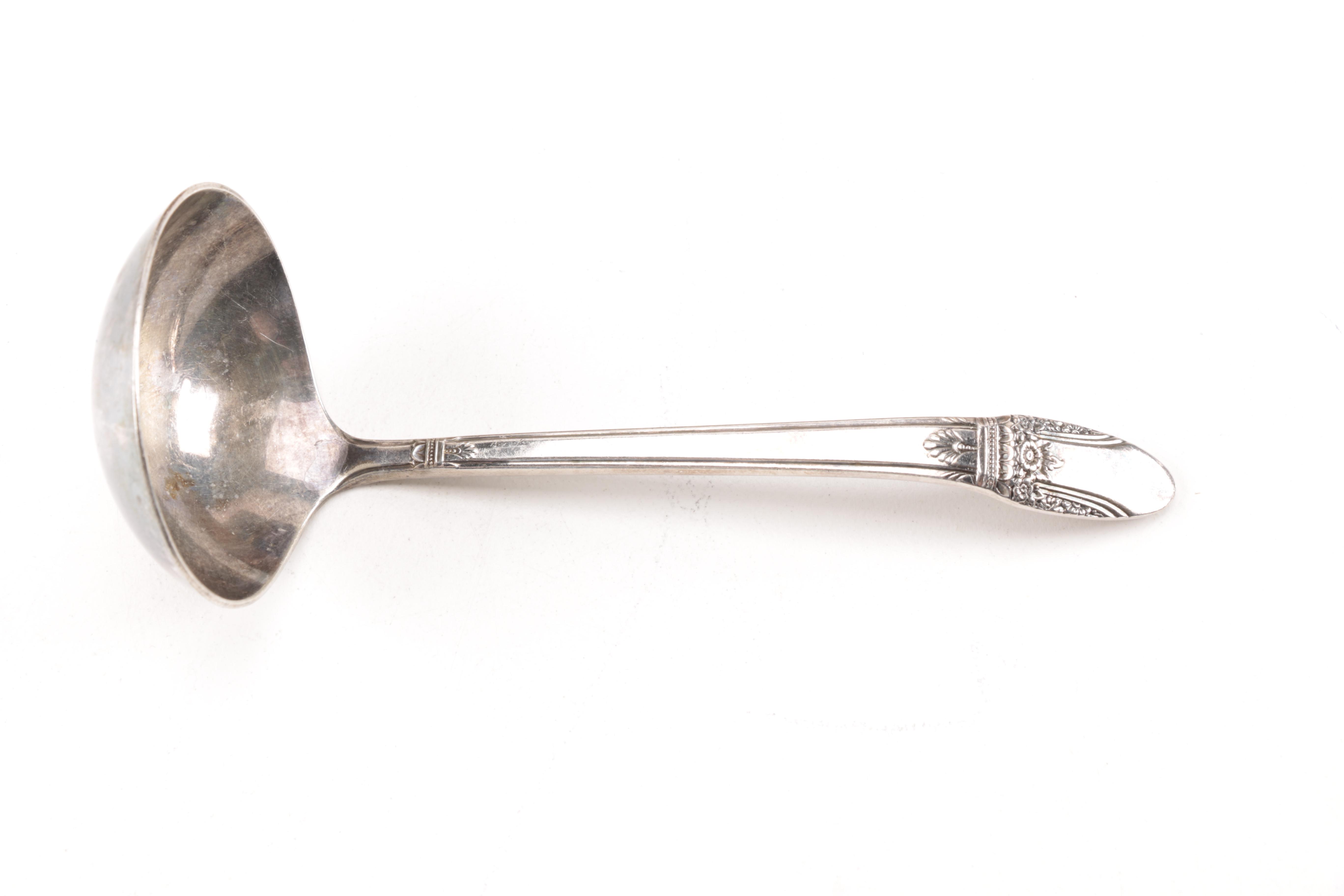 1847 Rogers Bros "First Love" Plated Silver Flatware Set