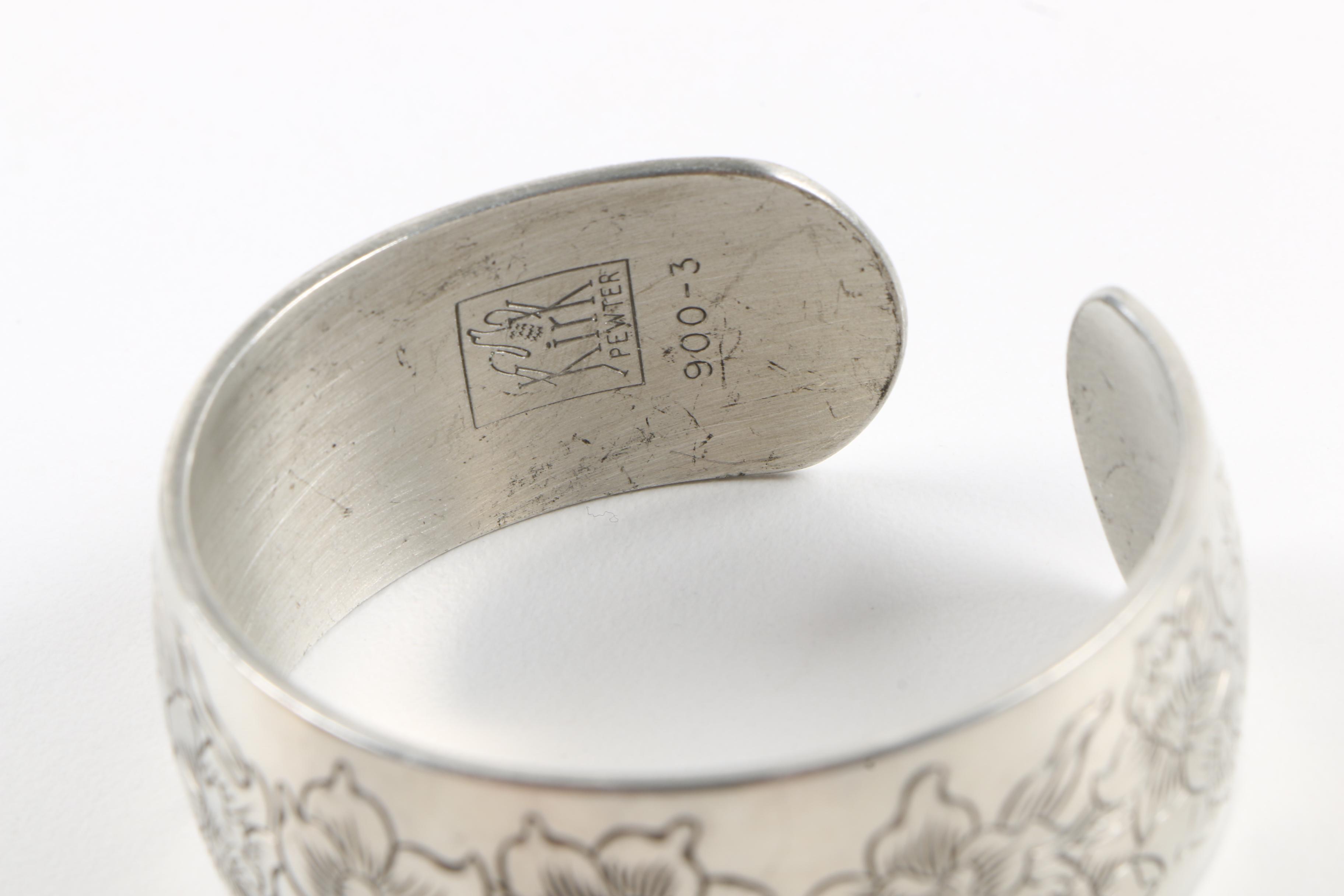 Collection of Silver and Gold Tone Bracelets