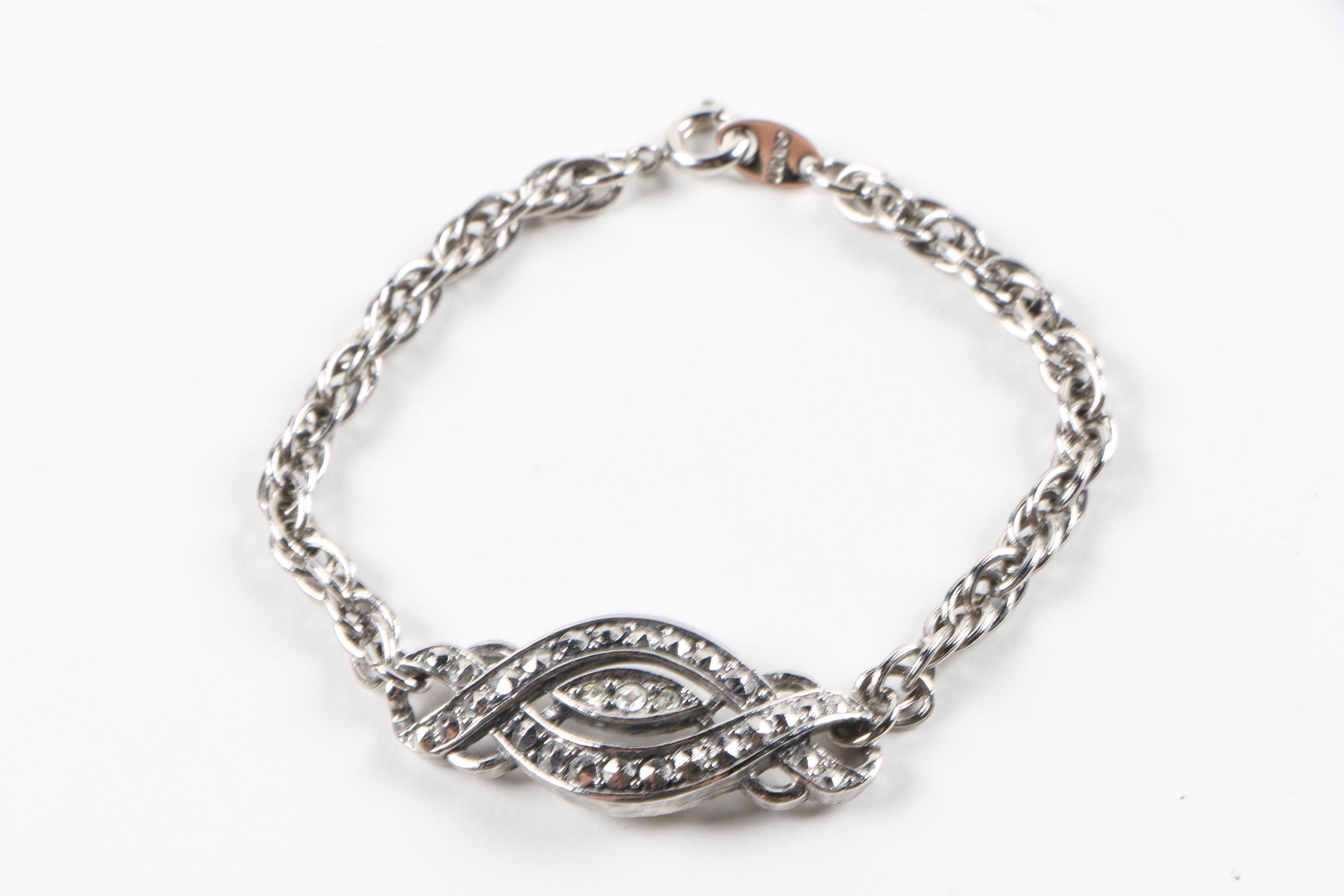 Collection of Silver and Gold Tone Bracelets