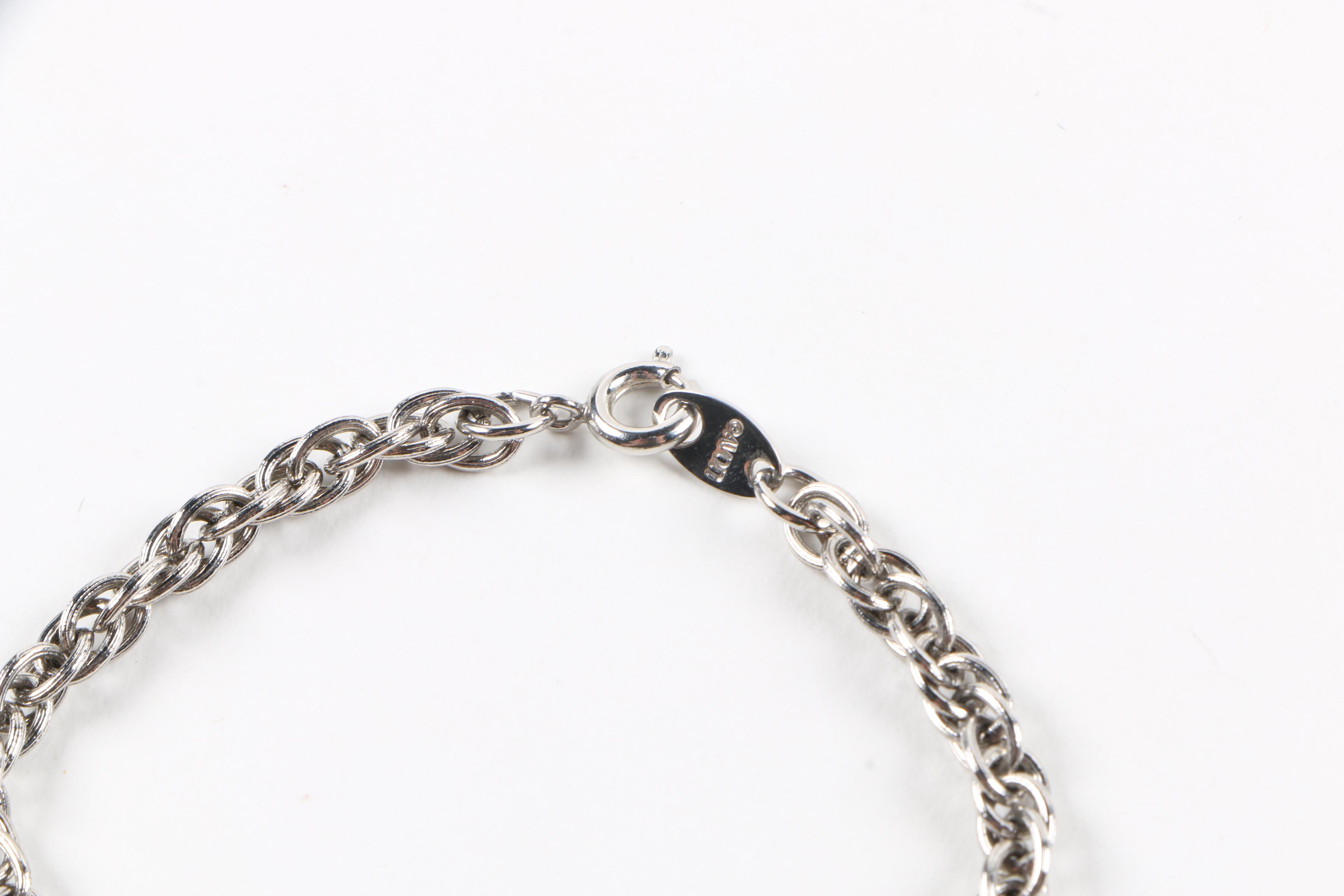 Collection of Silver and Gold Tone Bracelets