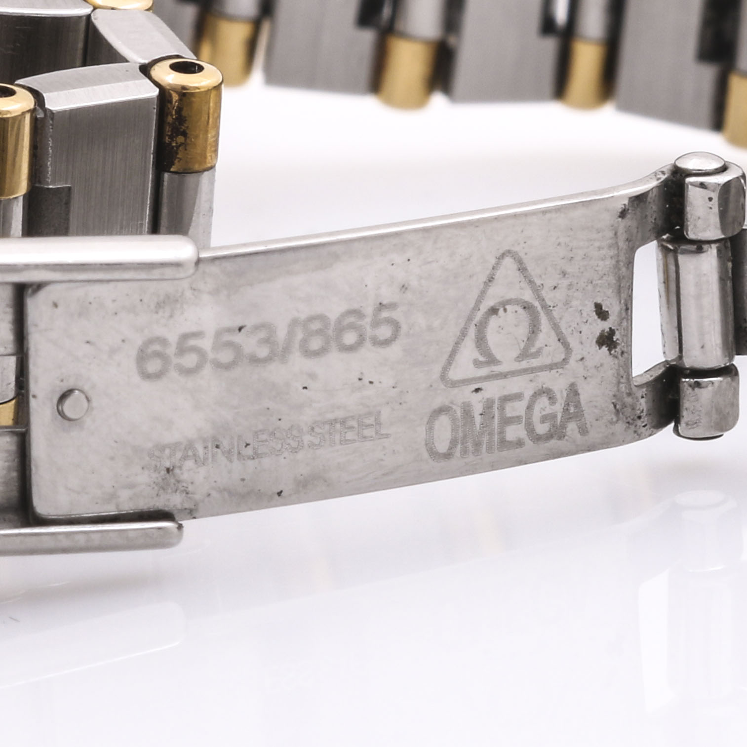 Omega Constellation Stainless Steel and 18K Yellow Gold Diamond Watch