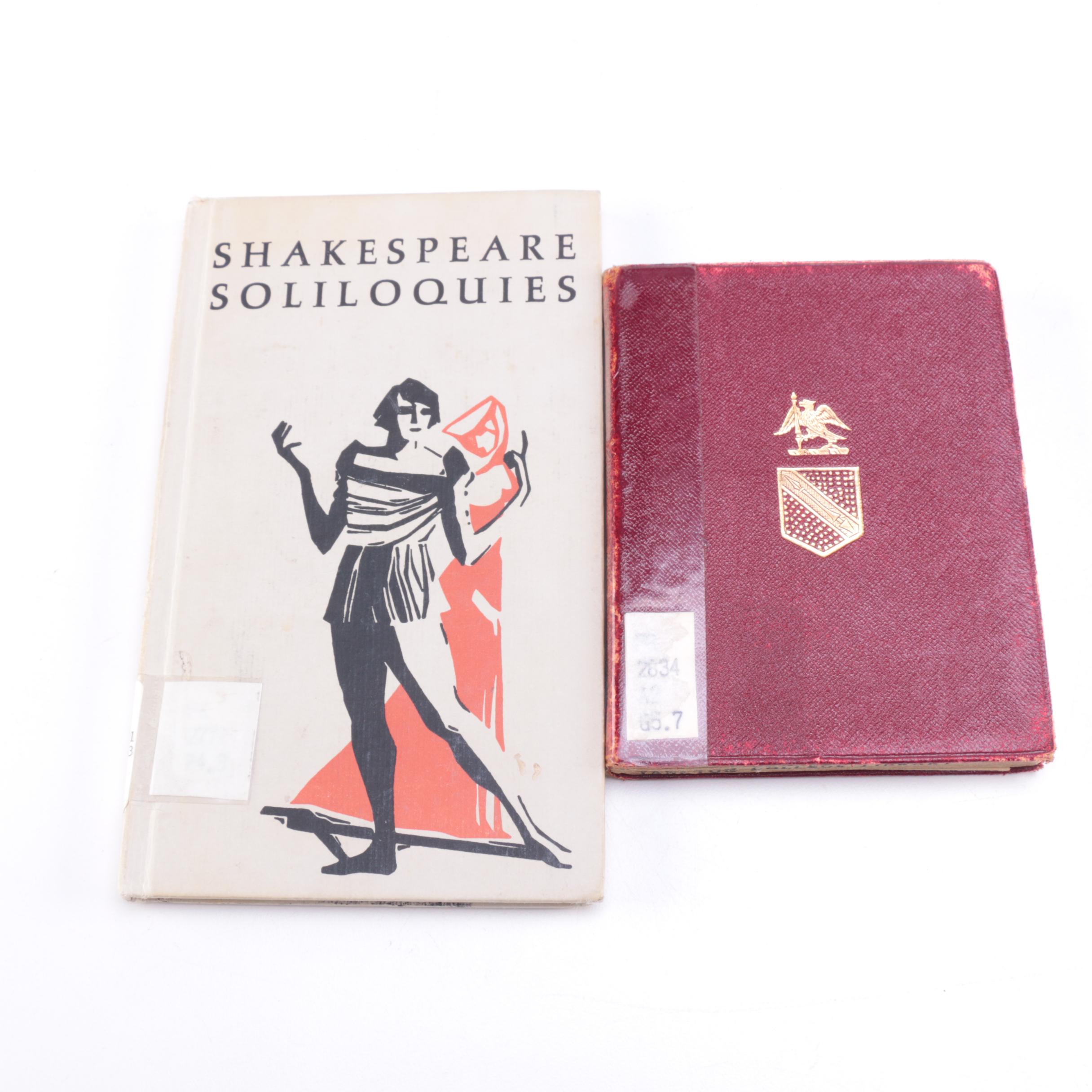 Assortment Vintage of Shakespeare Library Books