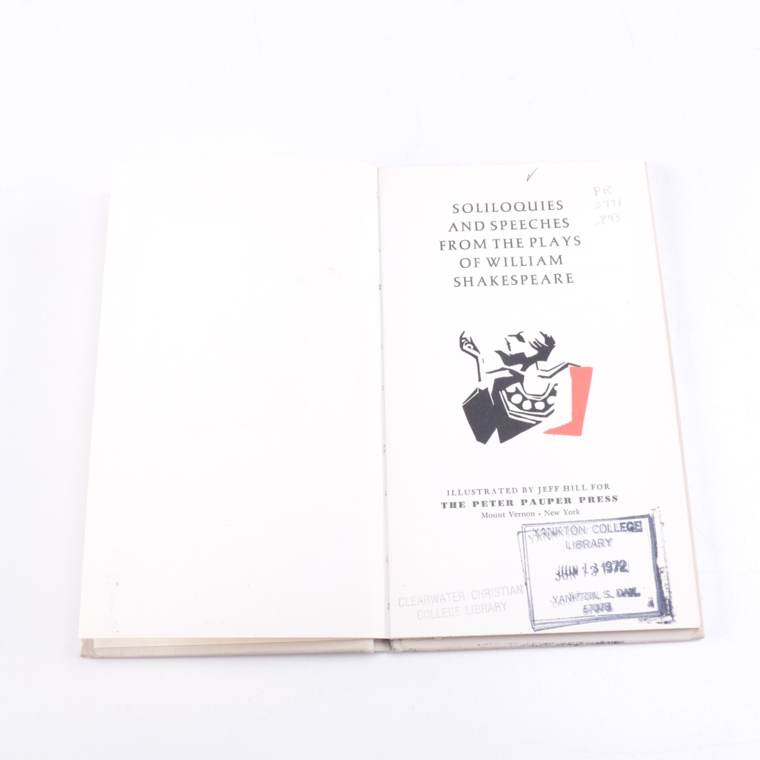 Assortment Vintage of Shakespeare Library Books