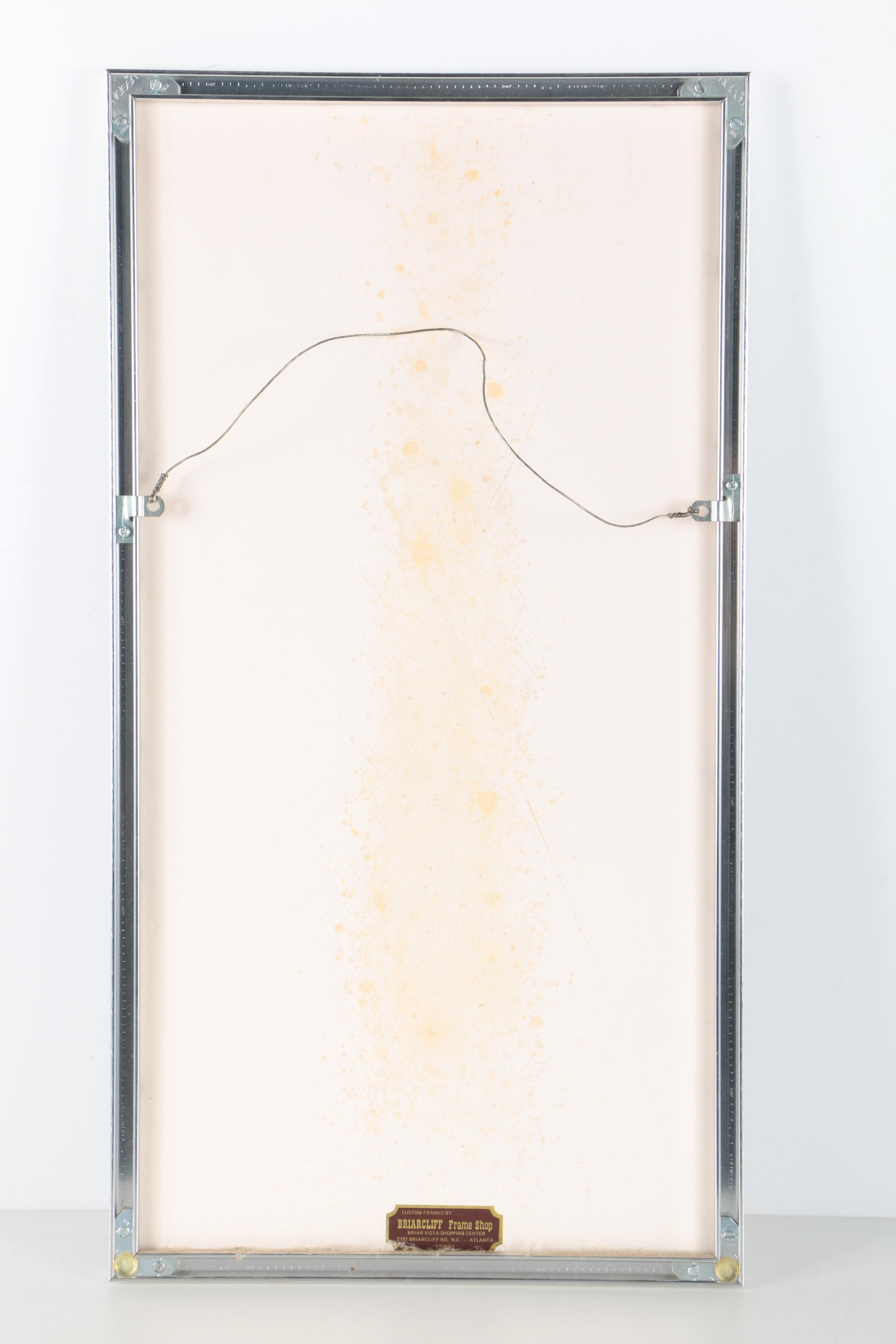 Martha Wahlert Watercolor Painting "Cat, Can Opener & Tuna"