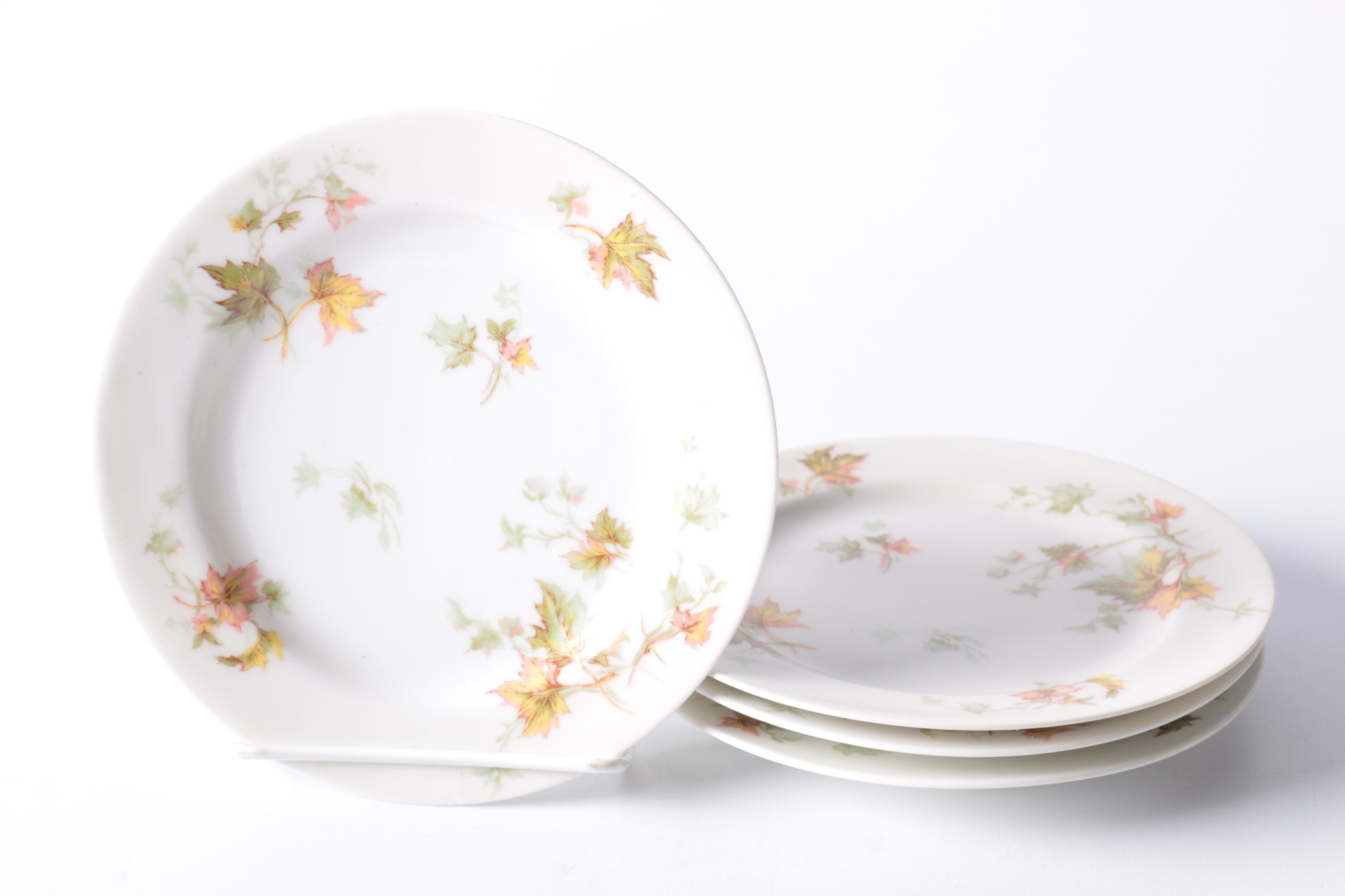 Haviland Limoges "Autumn Leaf" China Tableware
