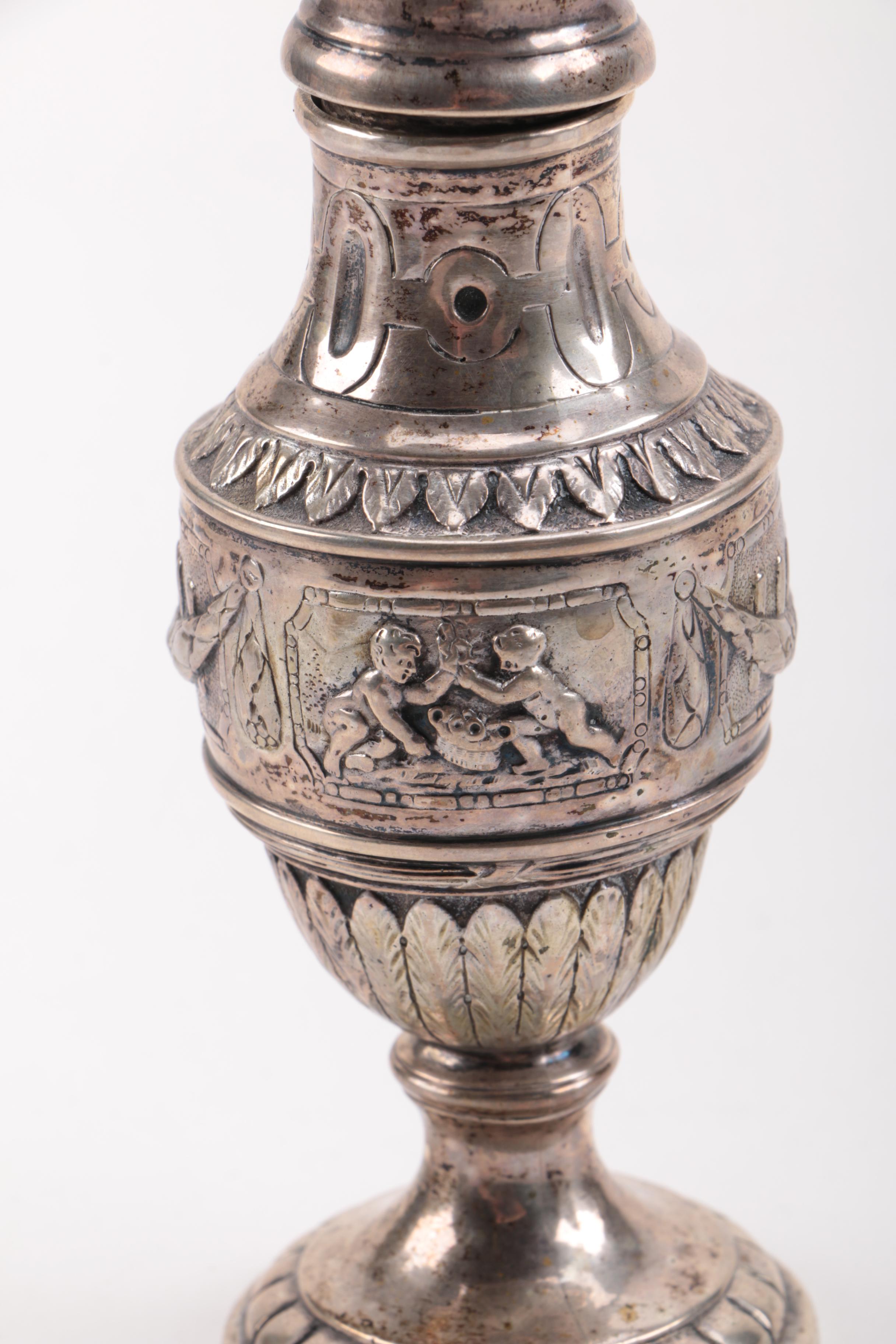 Vintage German 800 Silver Salt Shaker