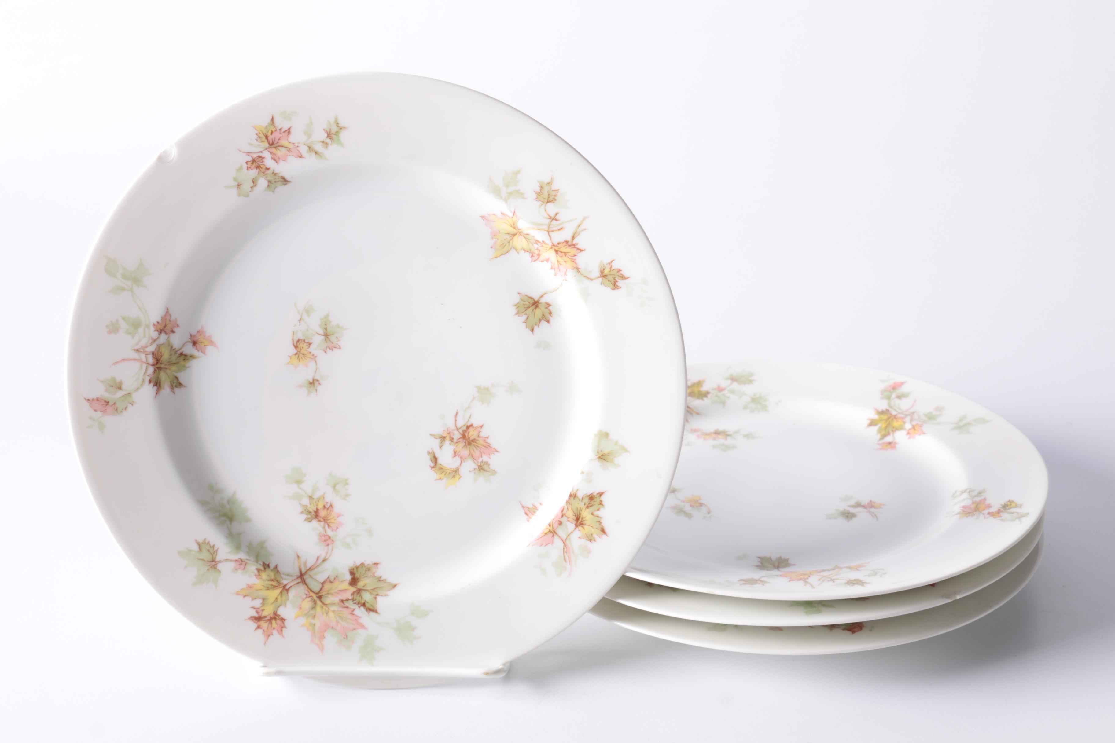 Haviland Limoges "Autumn Leaf" China Tableware