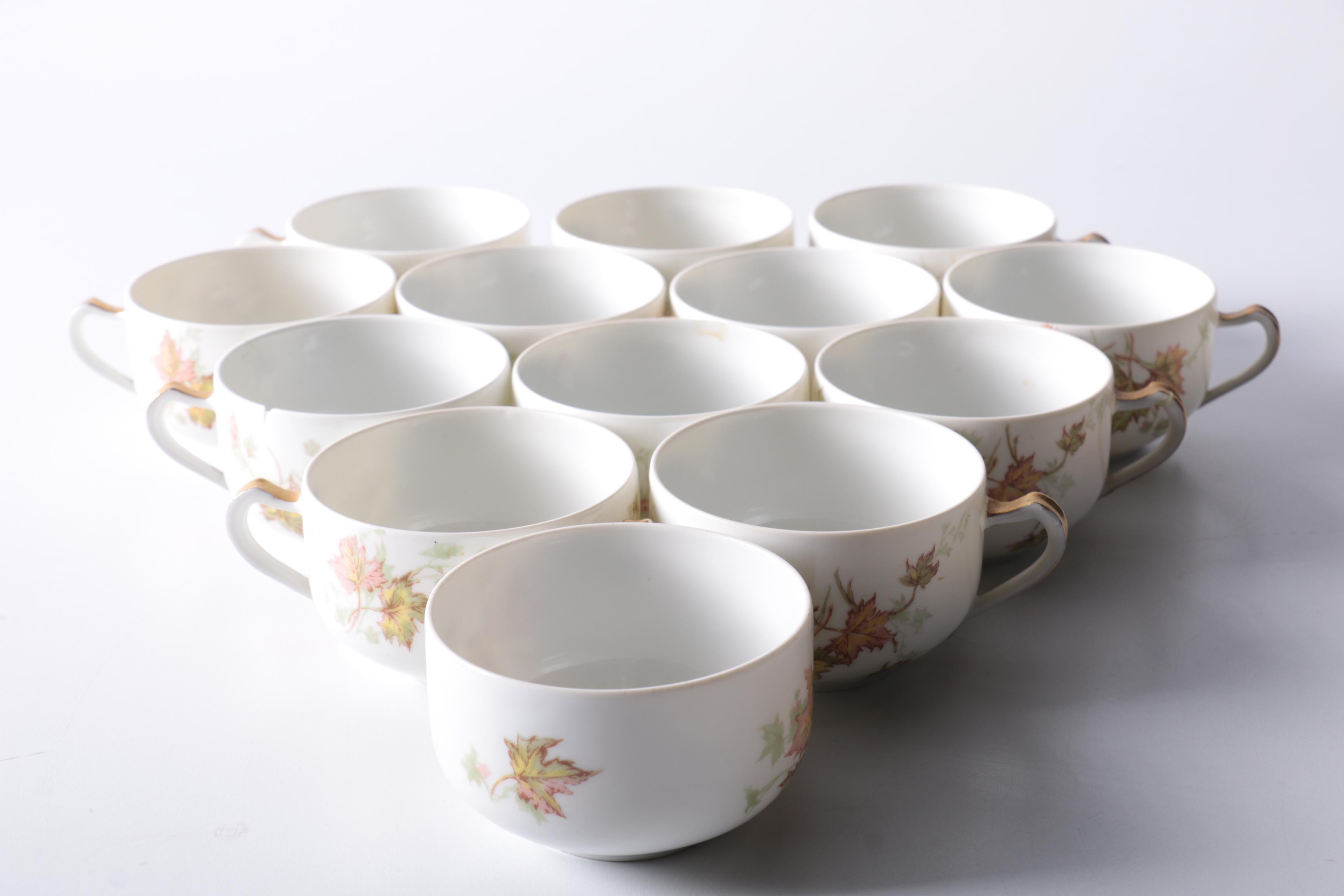 Haviland Limoges "Autumn Leaf" China Tableware