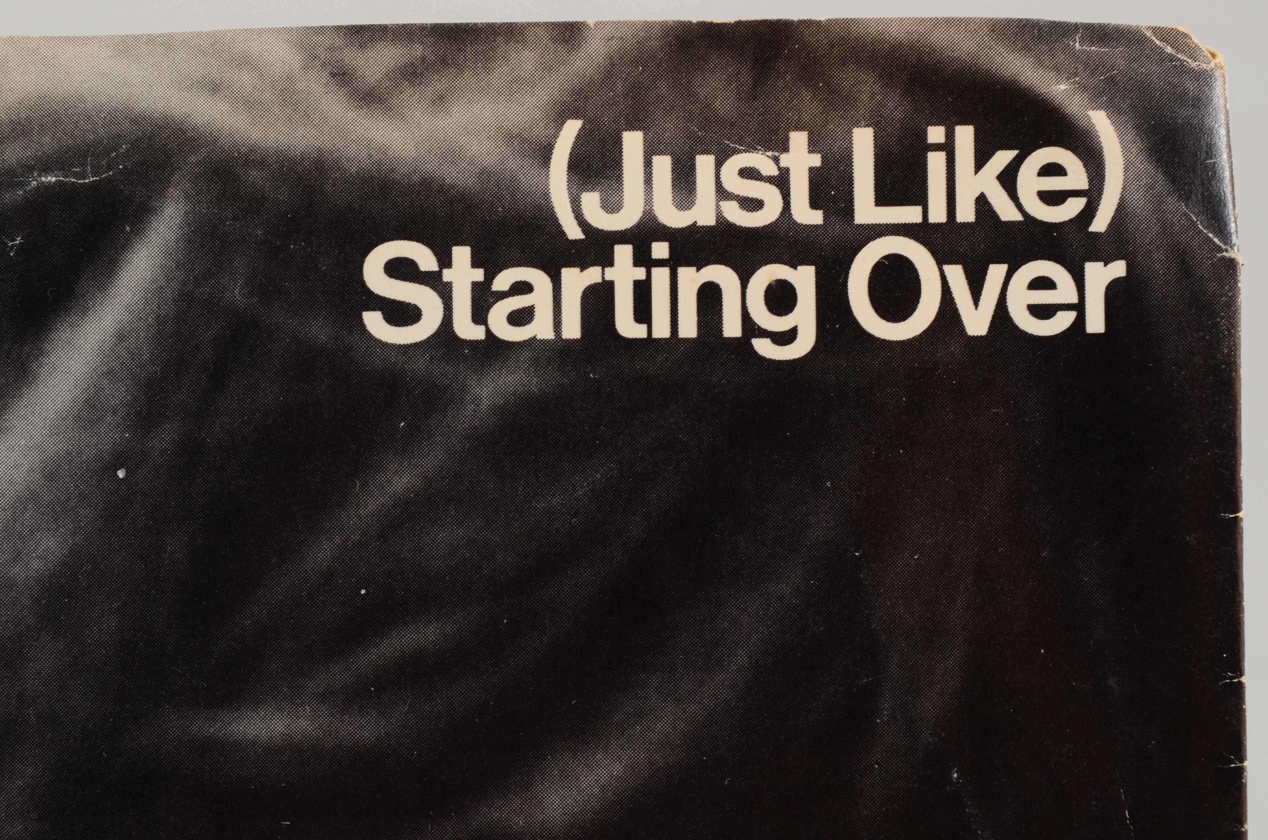 John Lennon and Yoko Ono Misprinted Vinyl 45 "Double Fantasy"