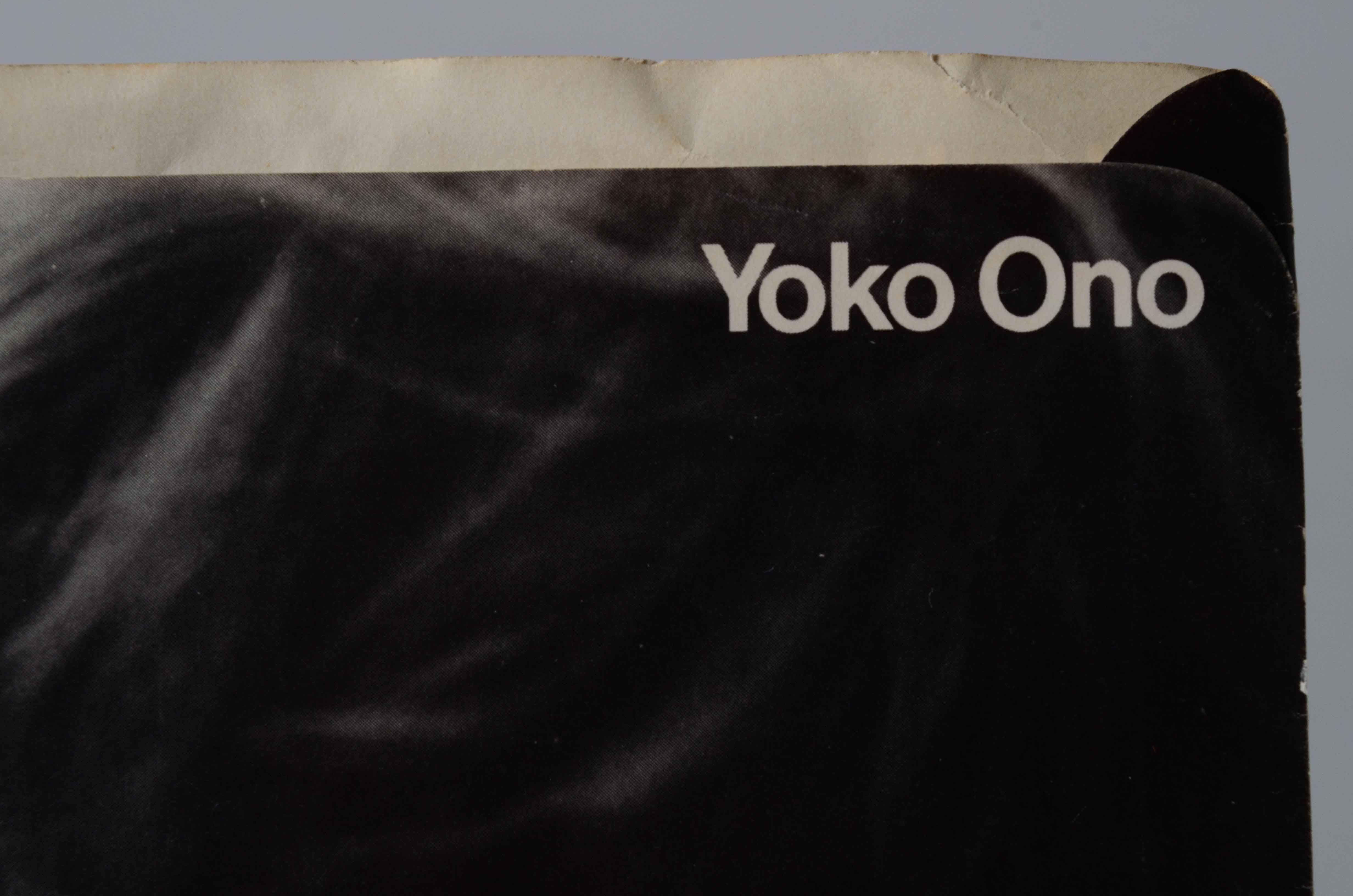 John Lennon and Yoko Ono Misprinted Vinyl 45 "Double Fantasy"