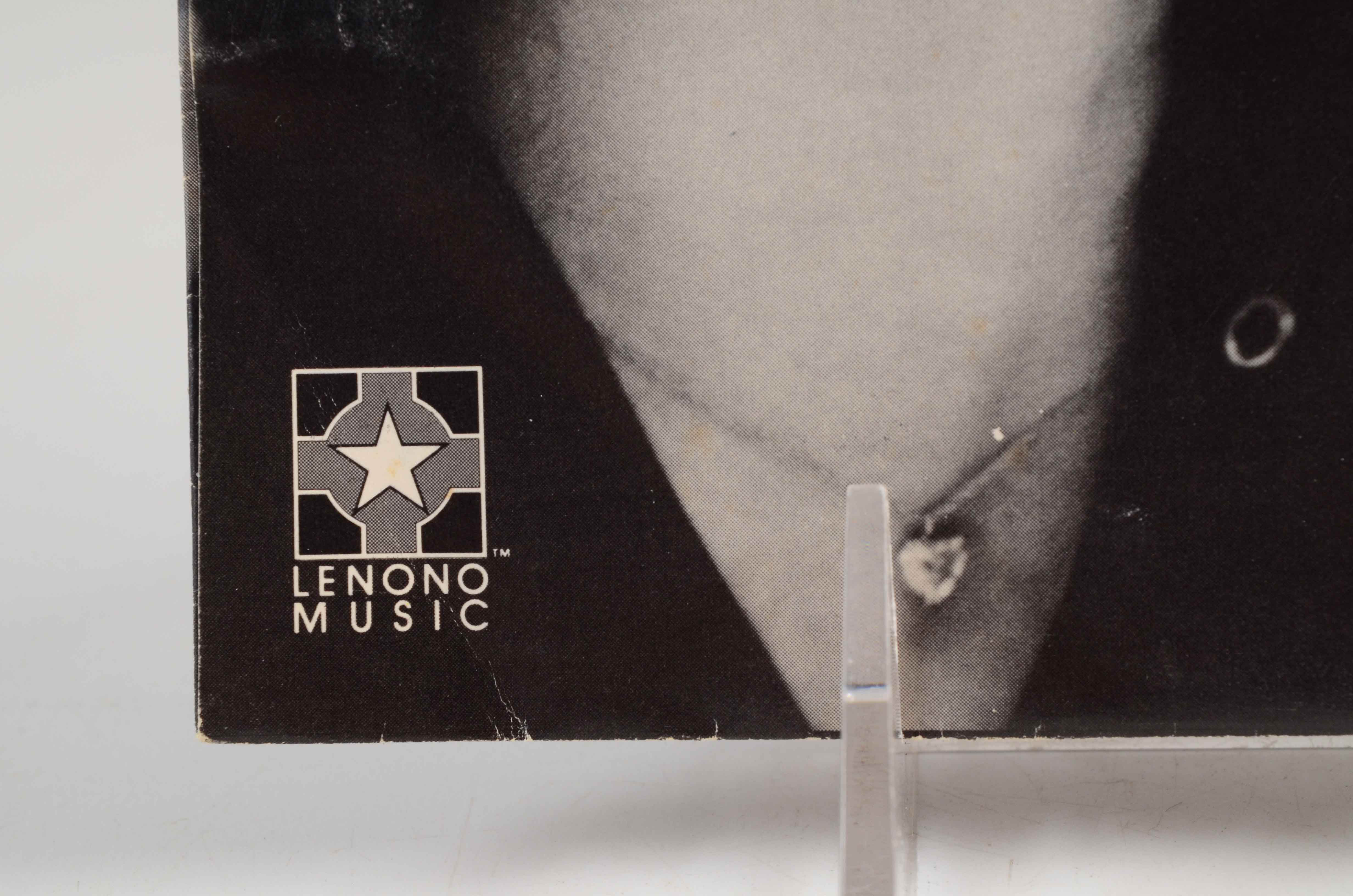 John Lennon and Yoko Ono Misprinted Vinyl 45 "Double Fantasy"