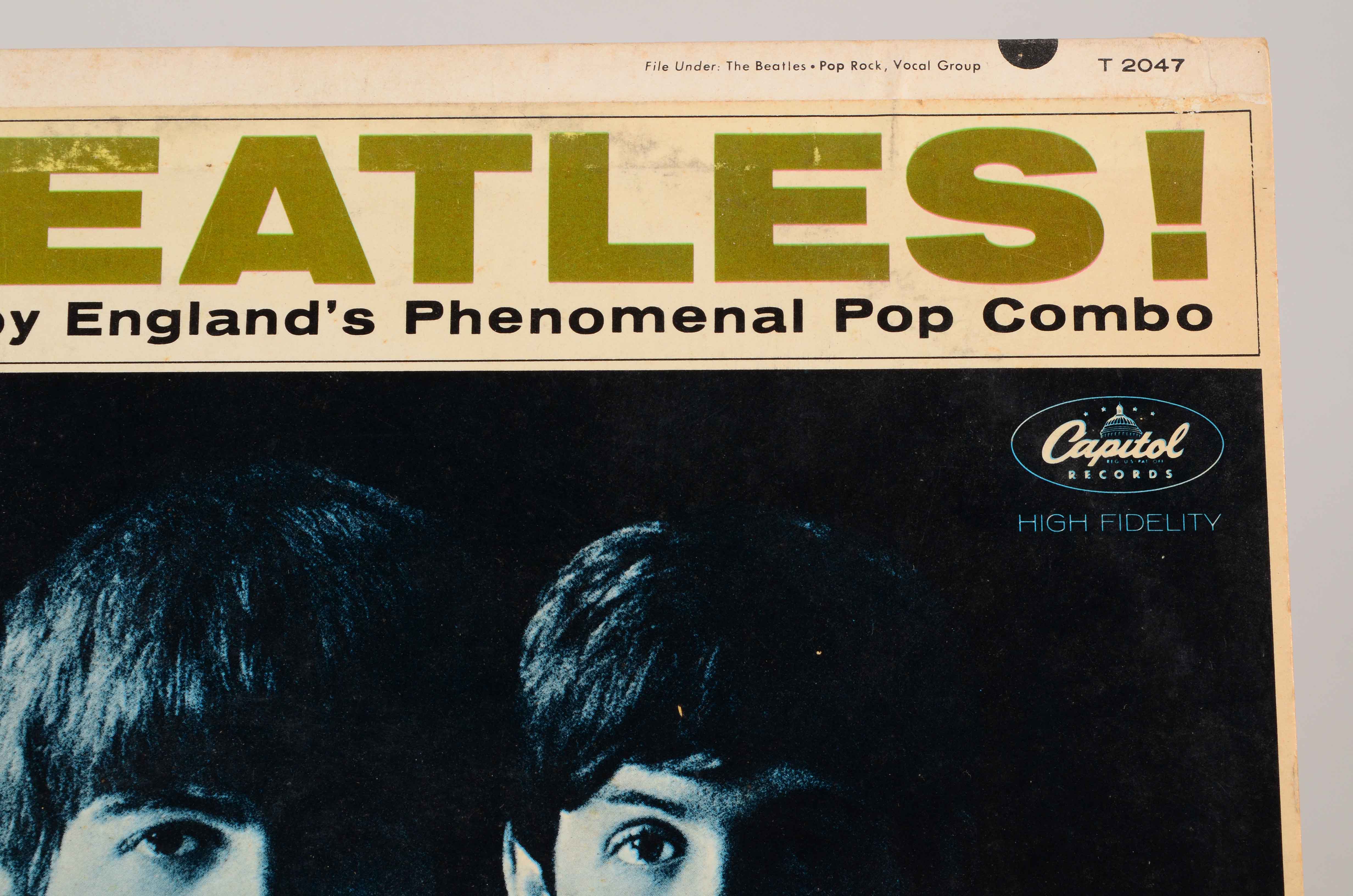 Beatles "Meet the Beatles!" and "Rubber Soul" First Pressings