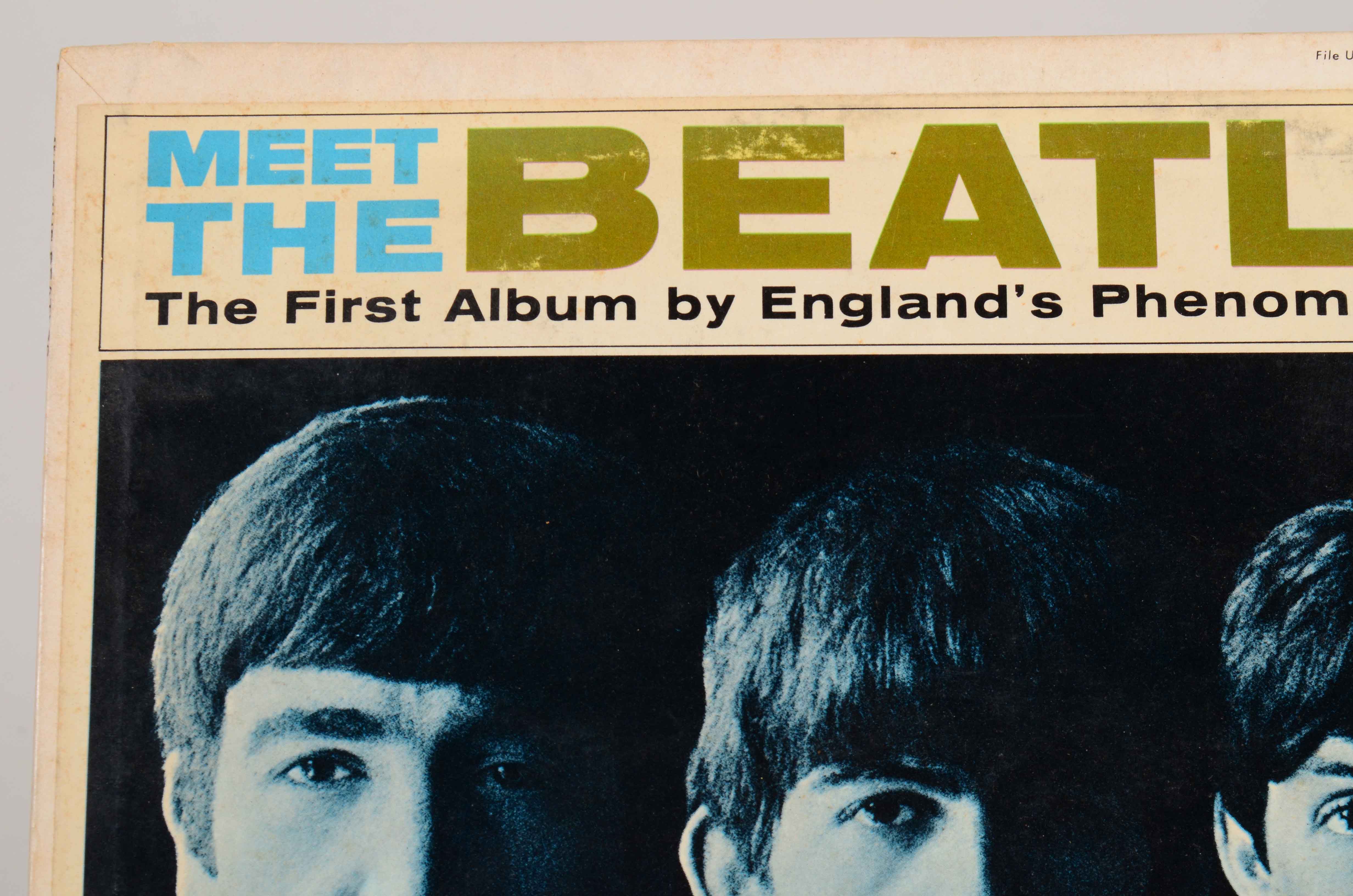 Beatles "Meet the Beatles!" and "Rubber Soul" First Pressings