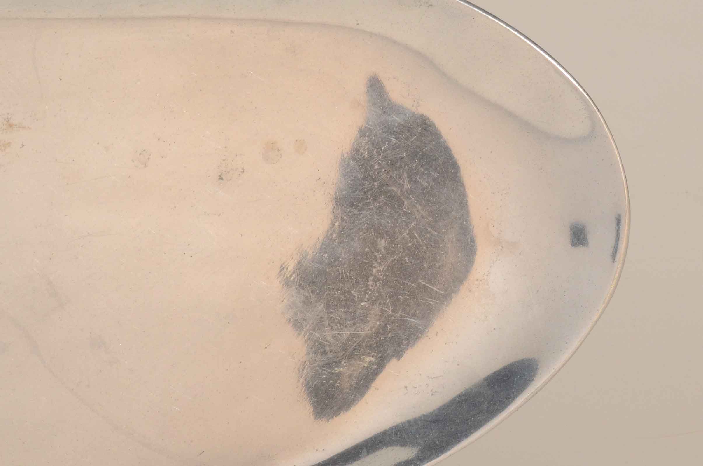 Mid Century Modern Nambe Style Serving Tray