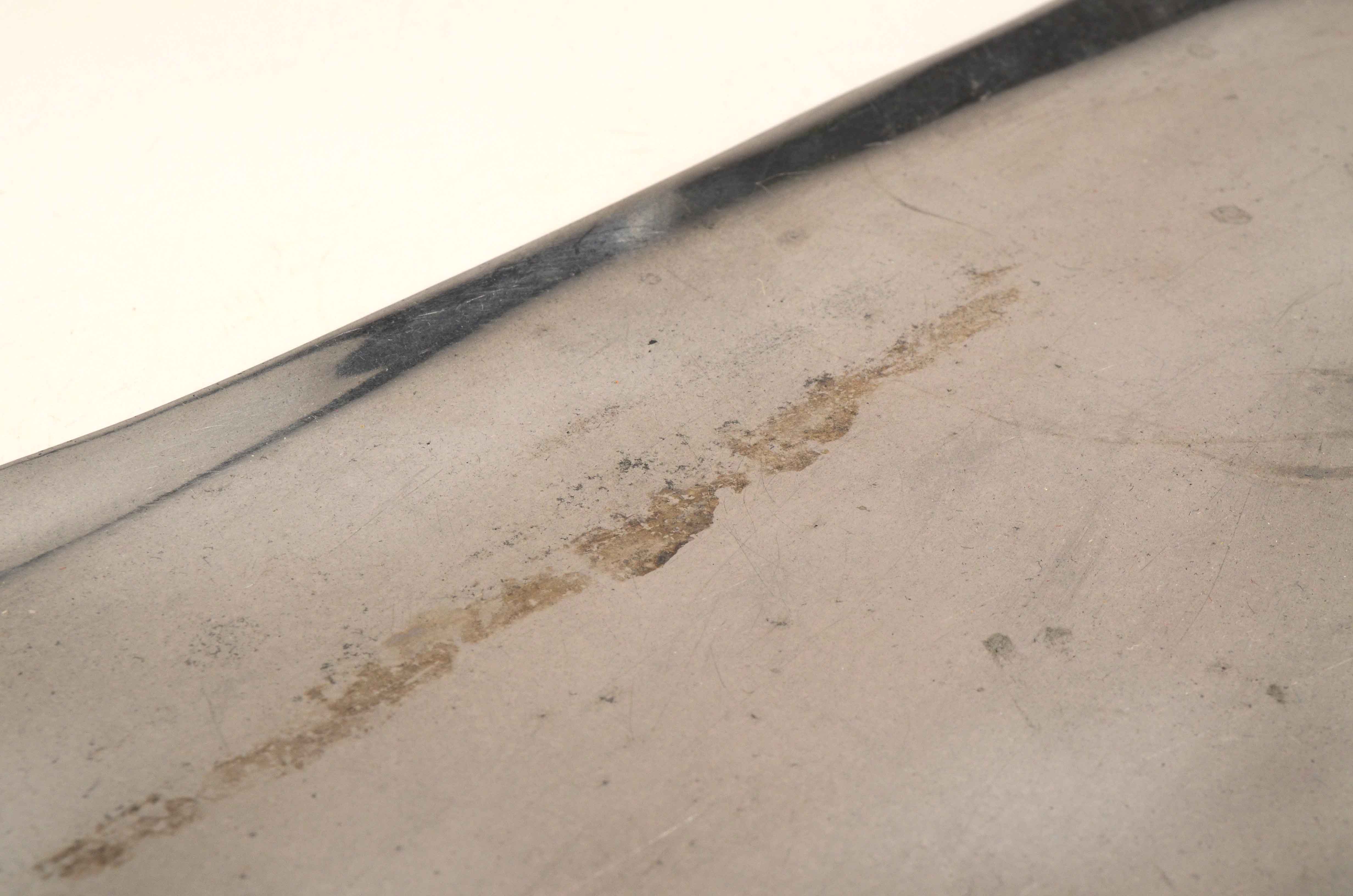 Mid Century Modern Nambe Style Serving Tray