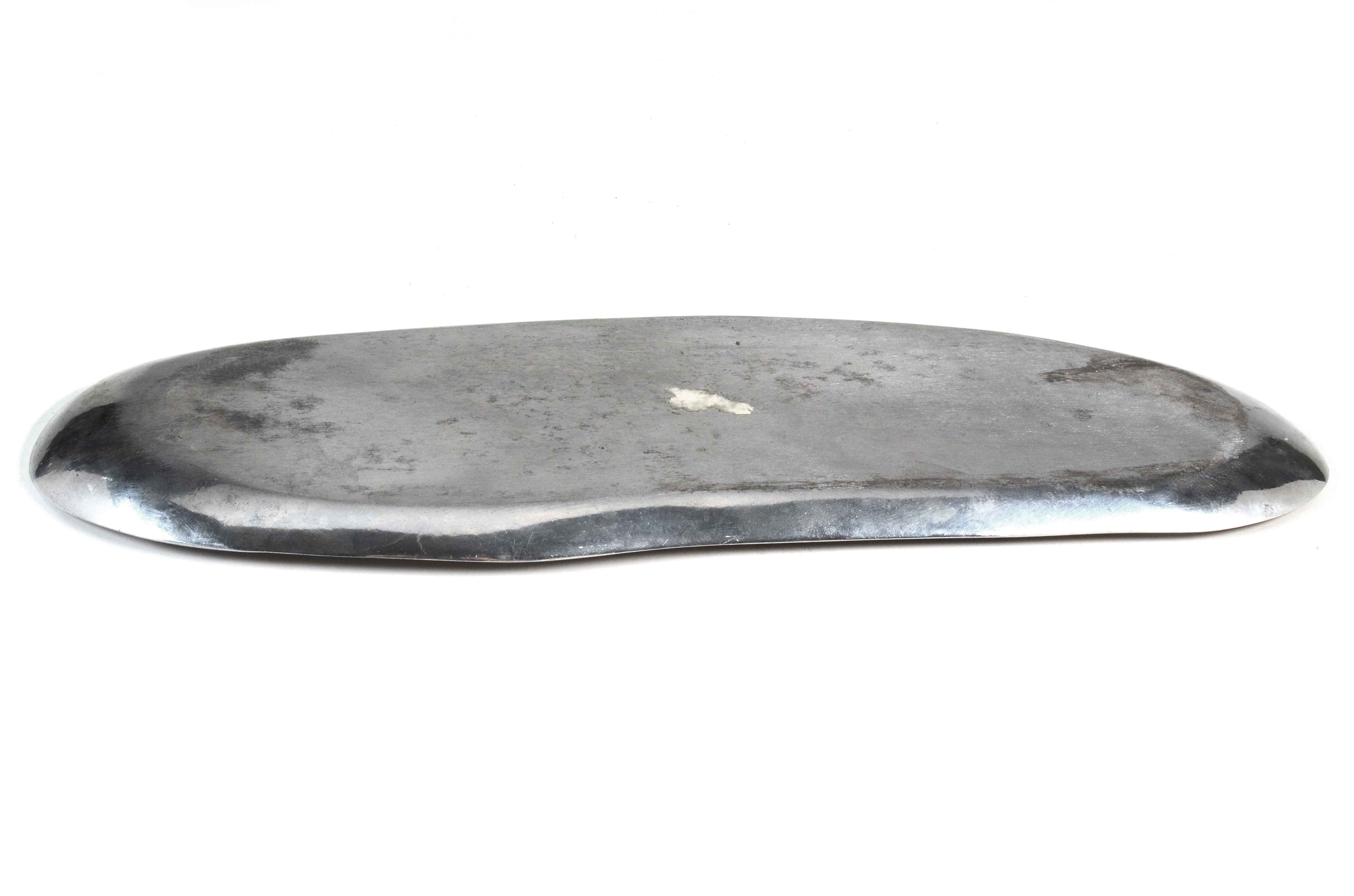 Mid Century Modern Nambe Style Serving Tray