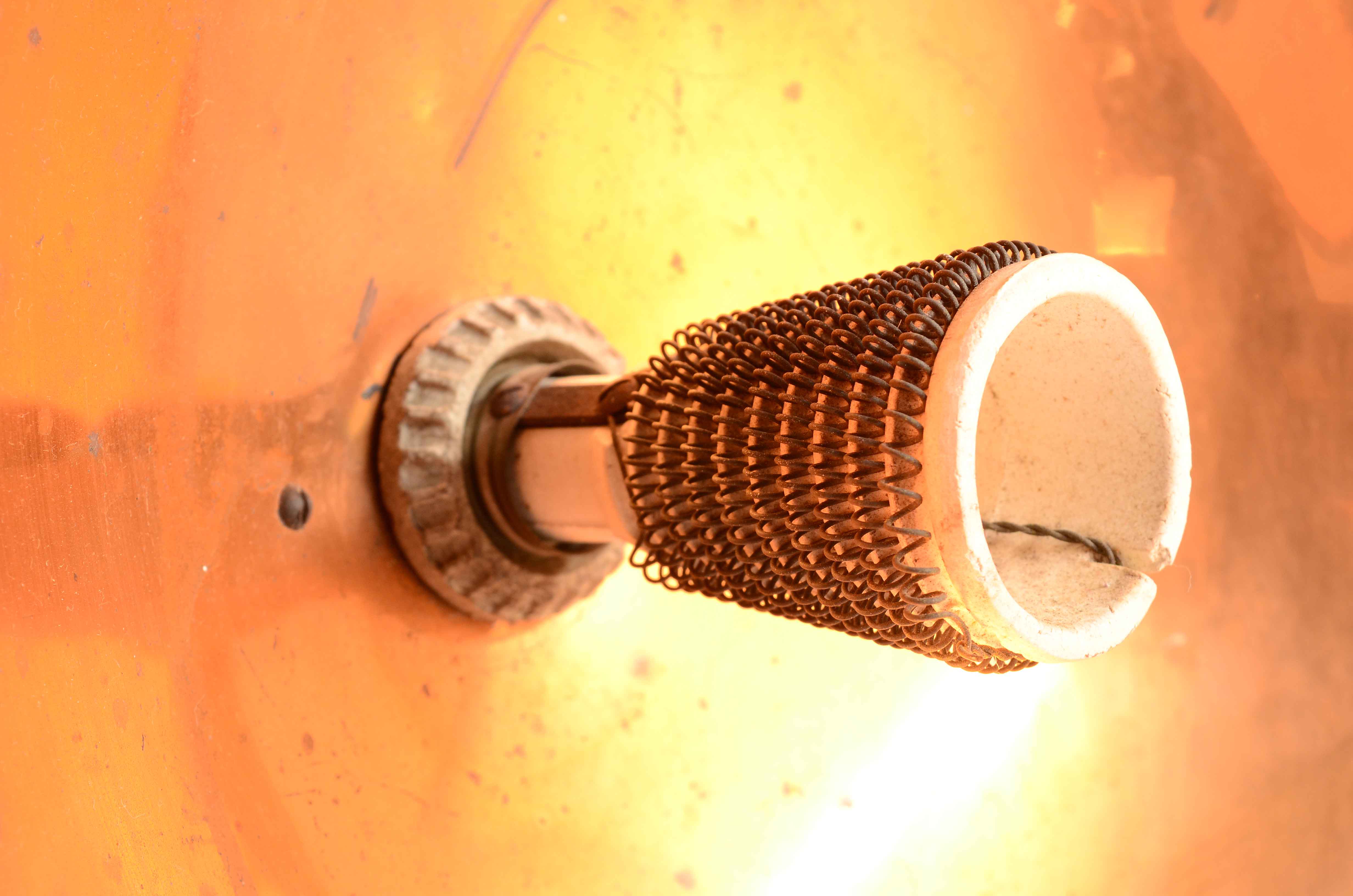 Industrial Steampunk Style Domino DeLuxe Copper Heater